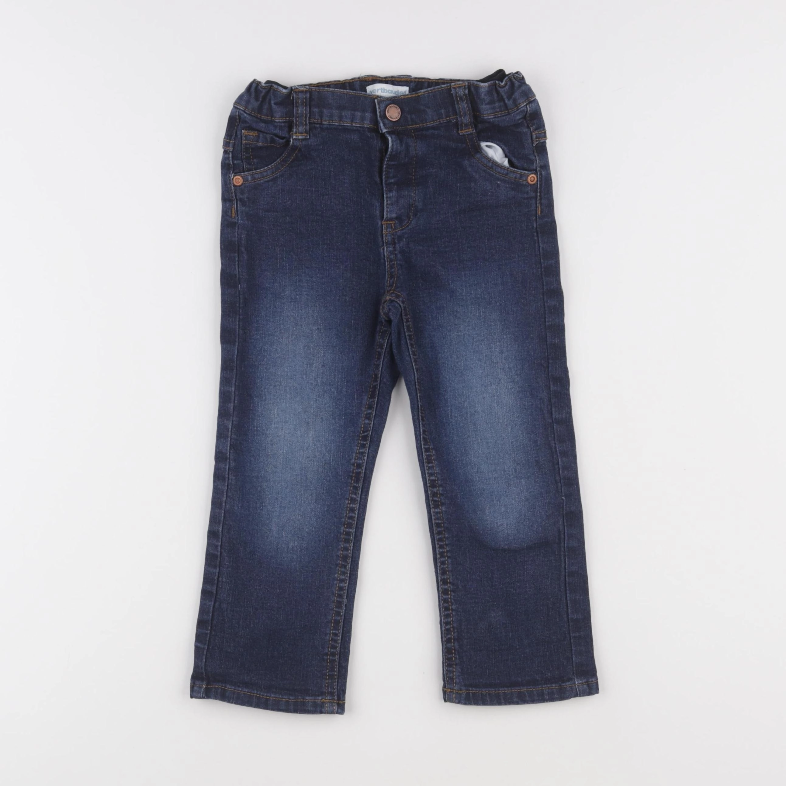 Vertbaudet - jean bleu - 36 mois