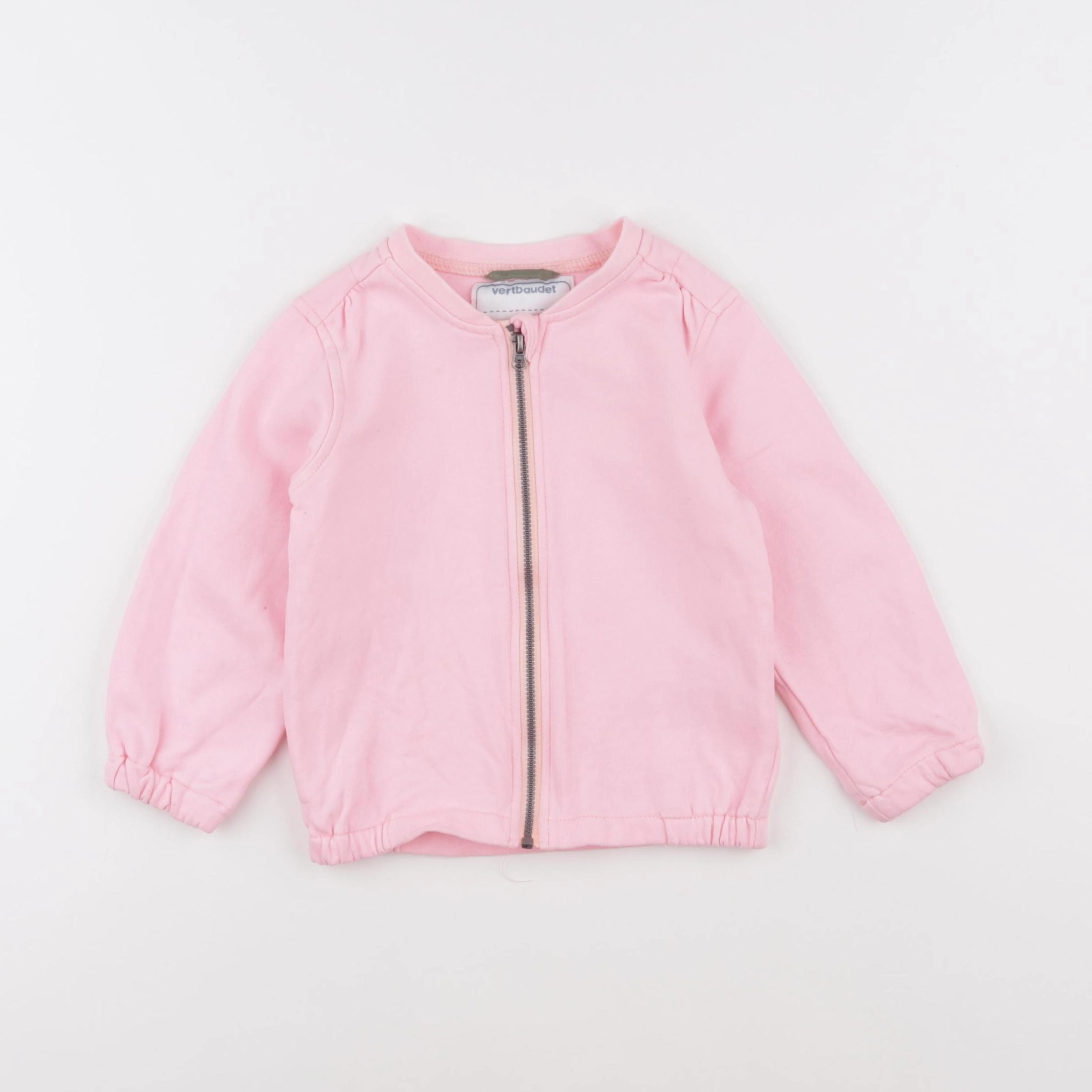 Vertbaudet - sweat rose - 3 ans