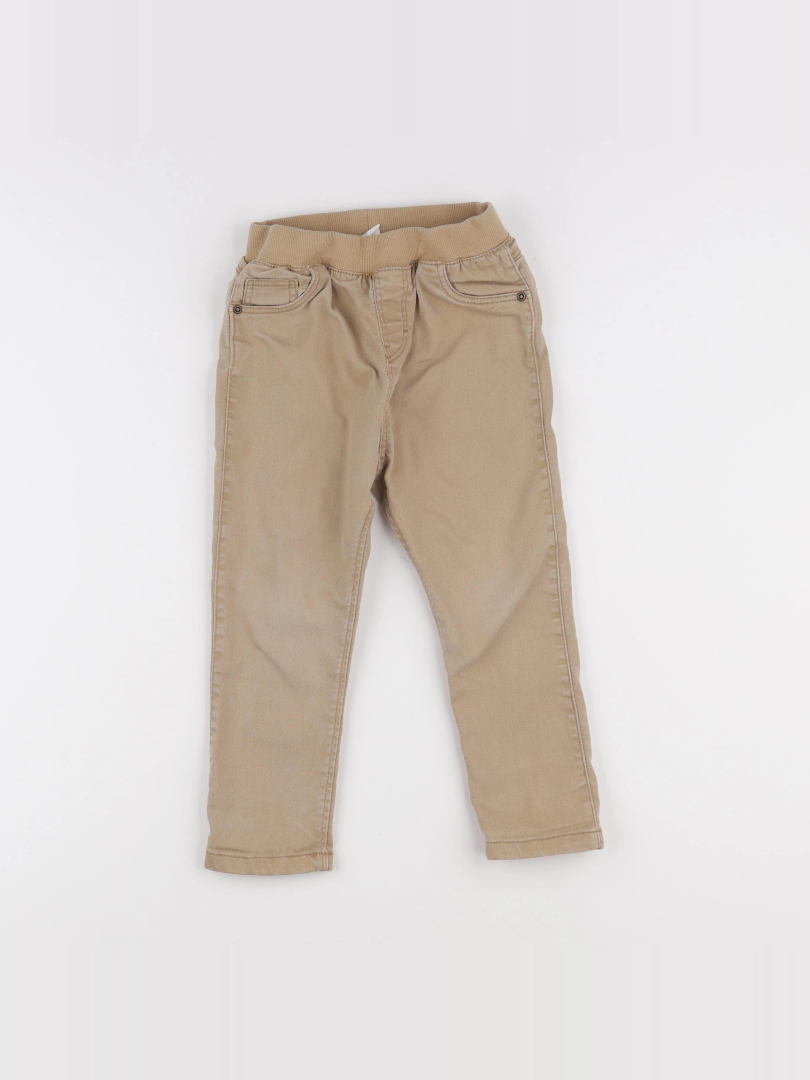 H&M - jean marron - 2/3 ans