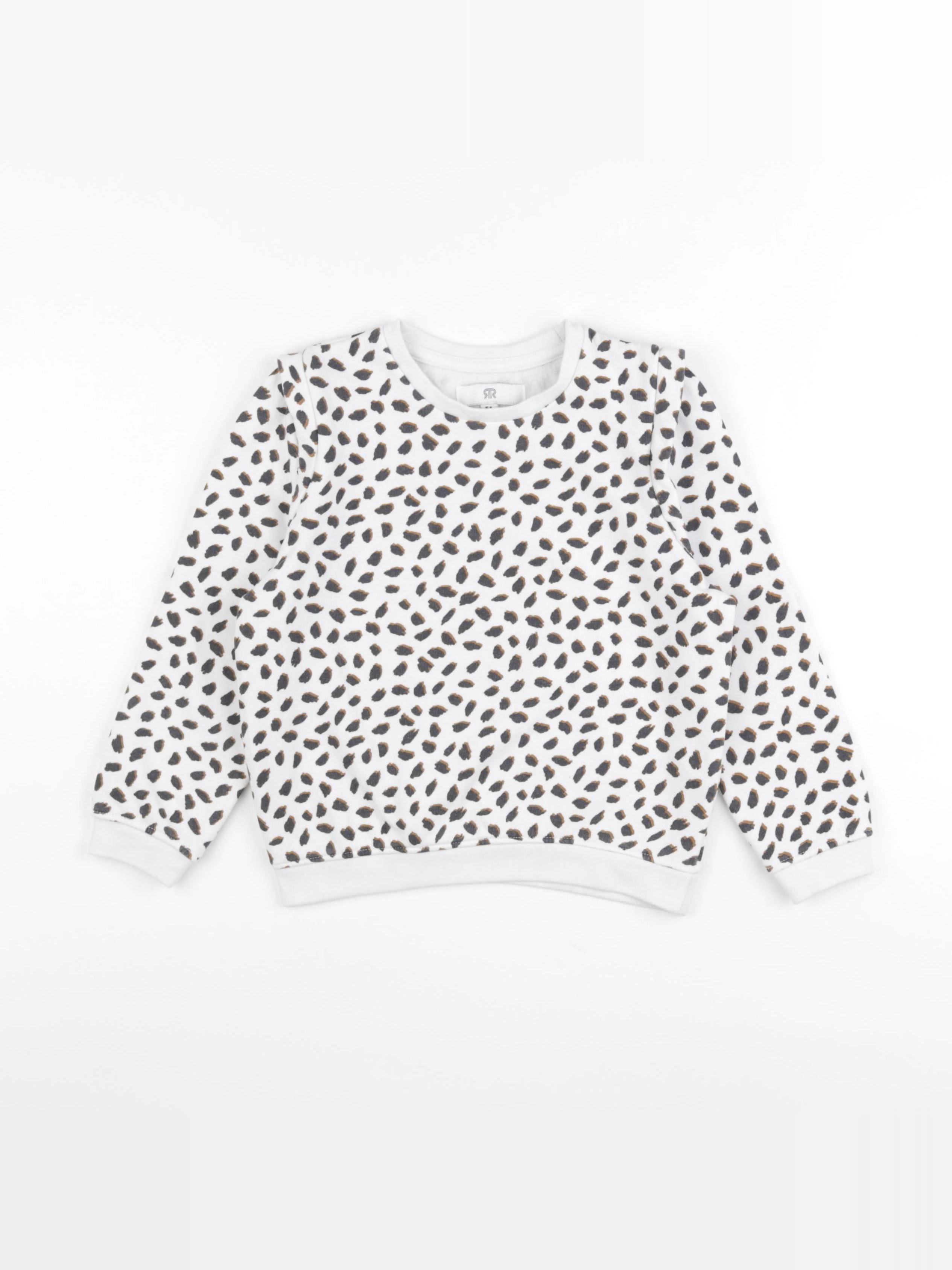 La Redoute - sweat blanc - 5 ans