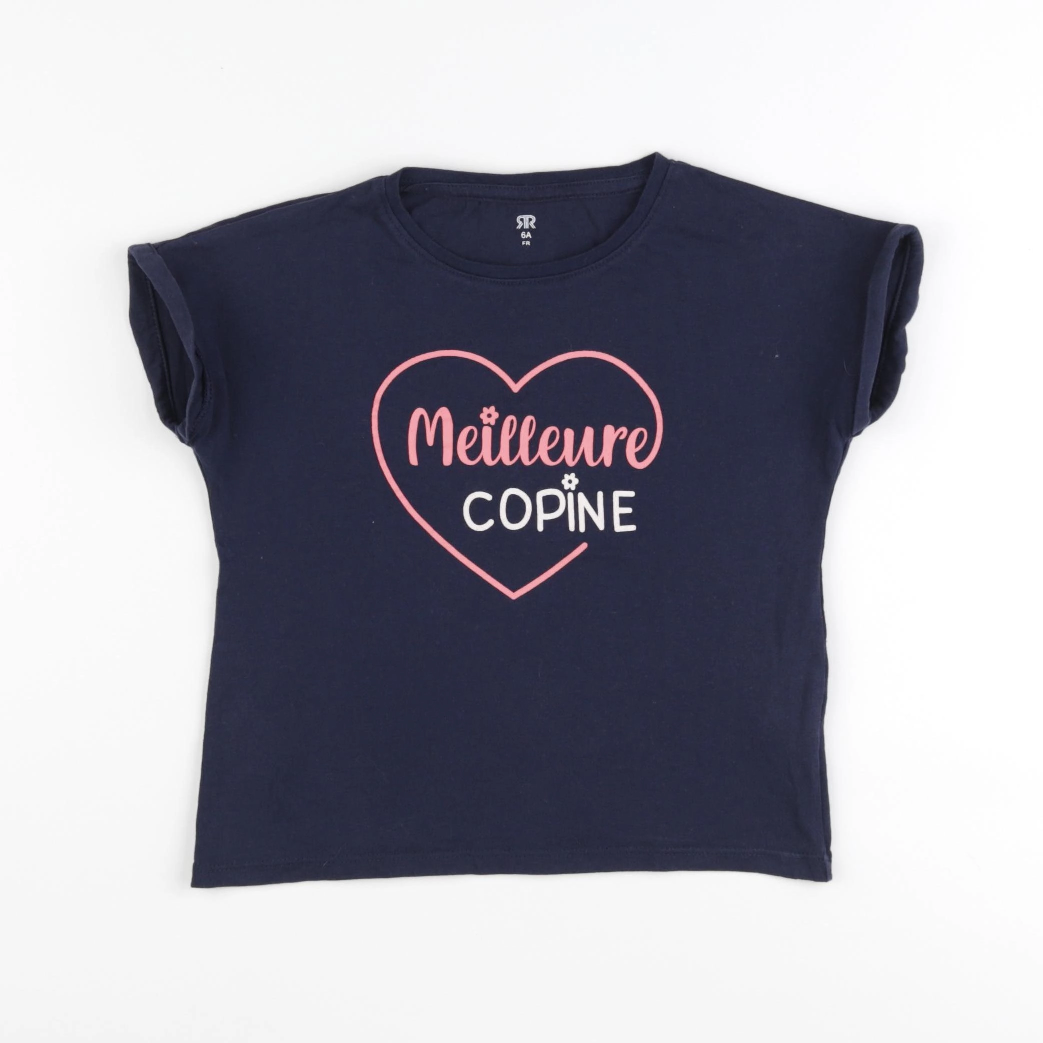 La Redoute - tee-shirt bleu - 6 ans