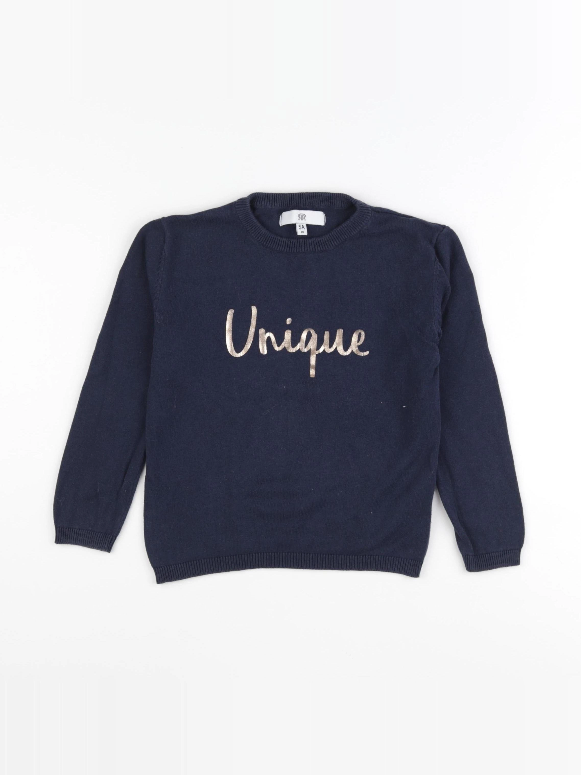 La Redoute - pull bleu - 5 ans