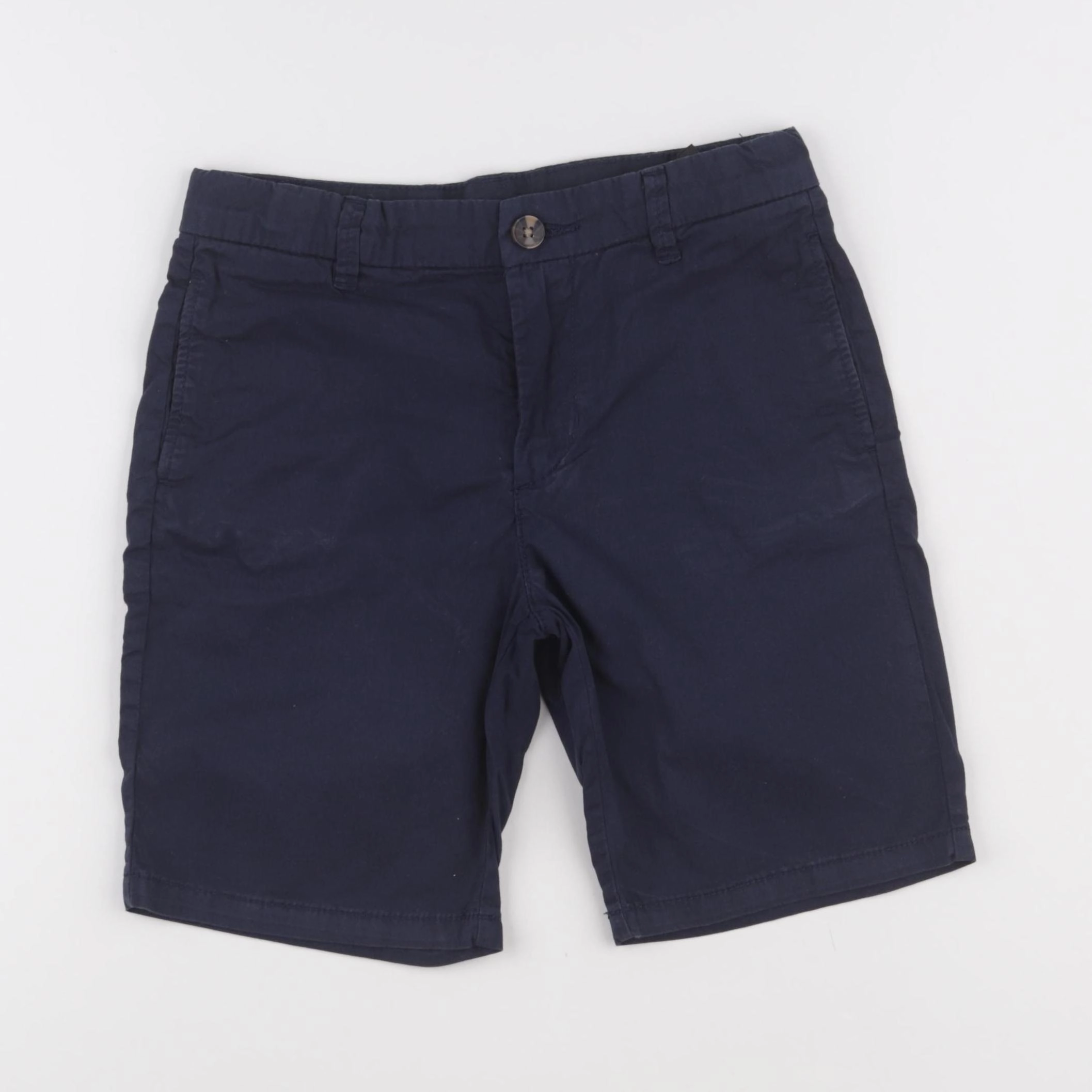 H&M - short bleu - 8/9 ans