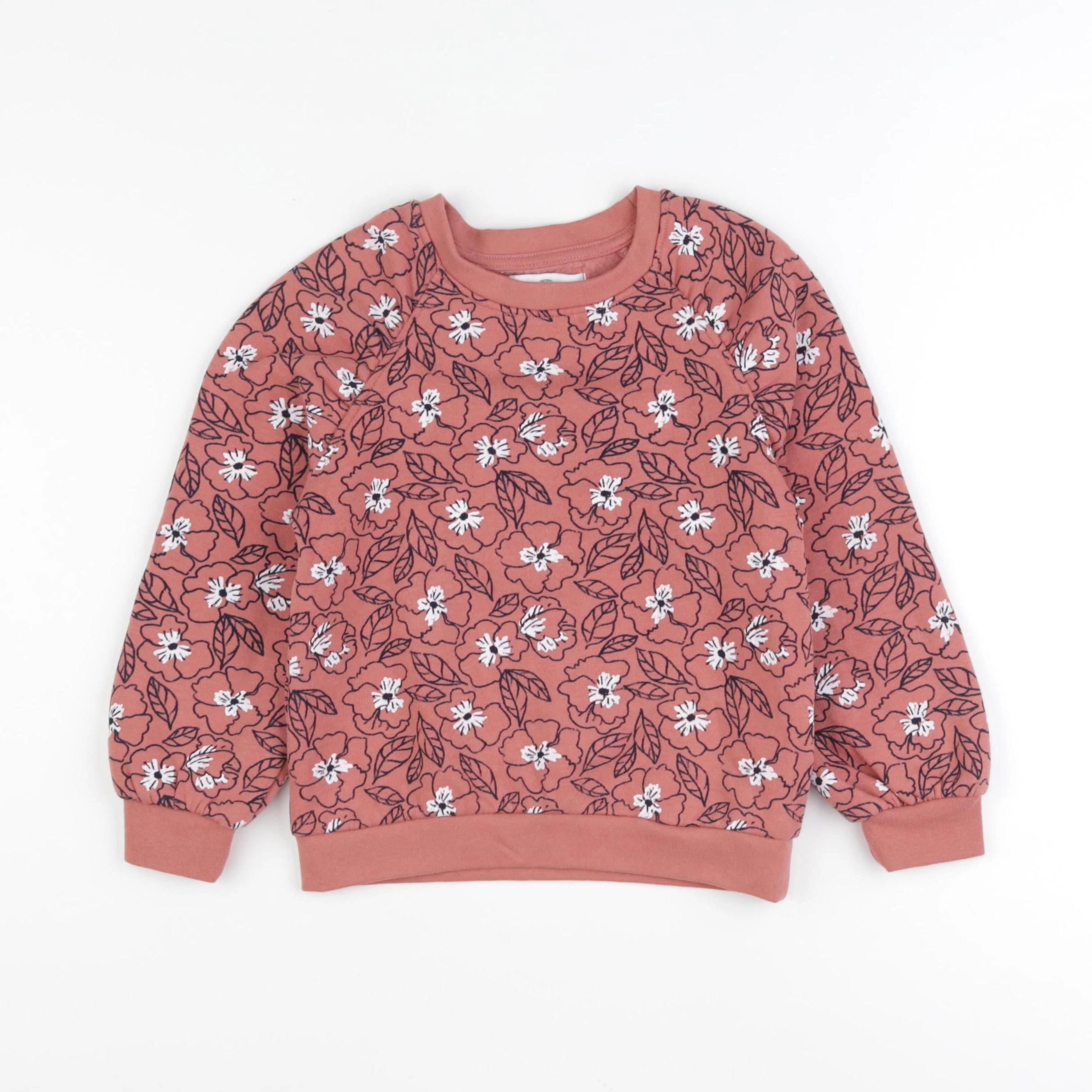 La Redoute - sweat rose - 6 ans