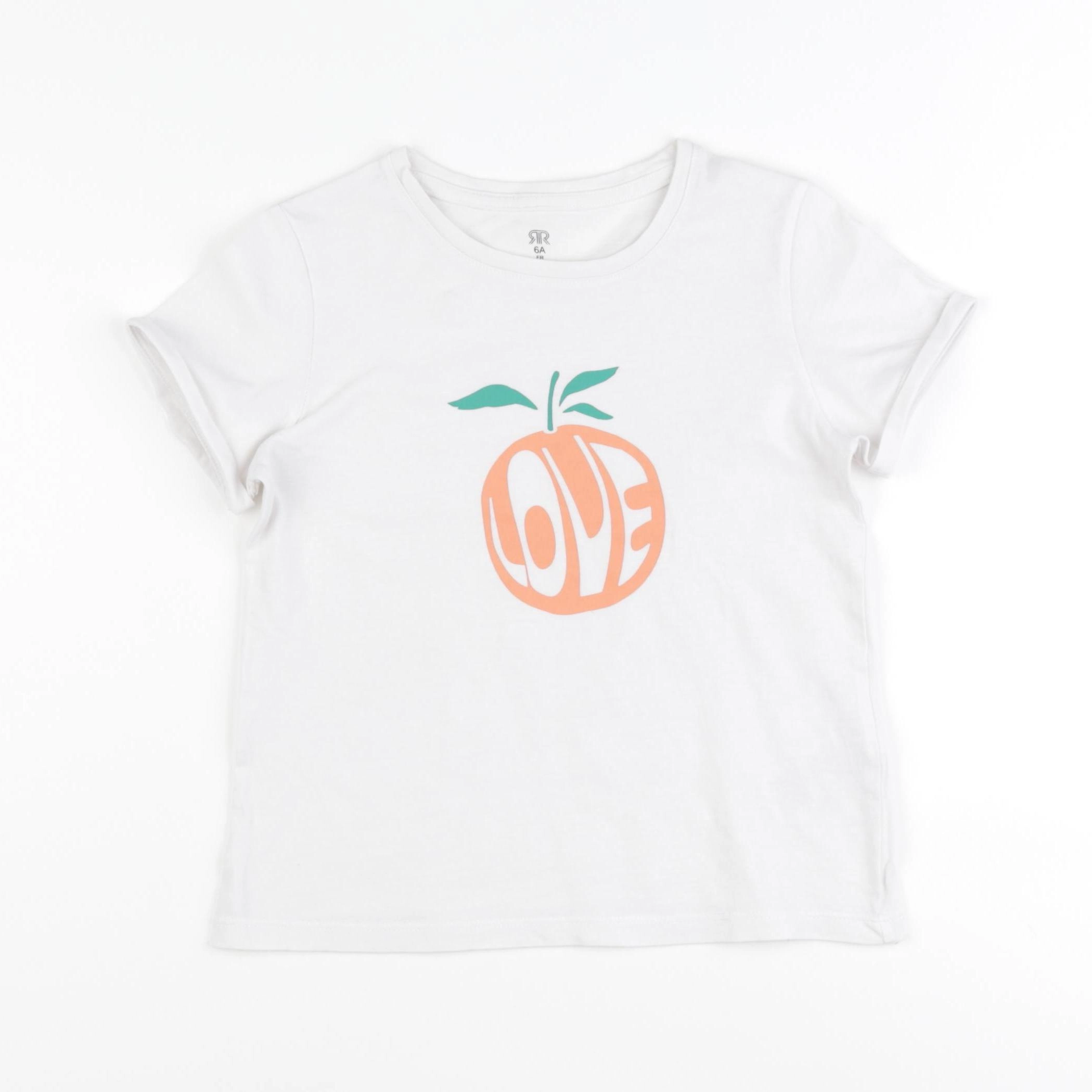 La Redoute - tee-shirt blanc - 6 ans