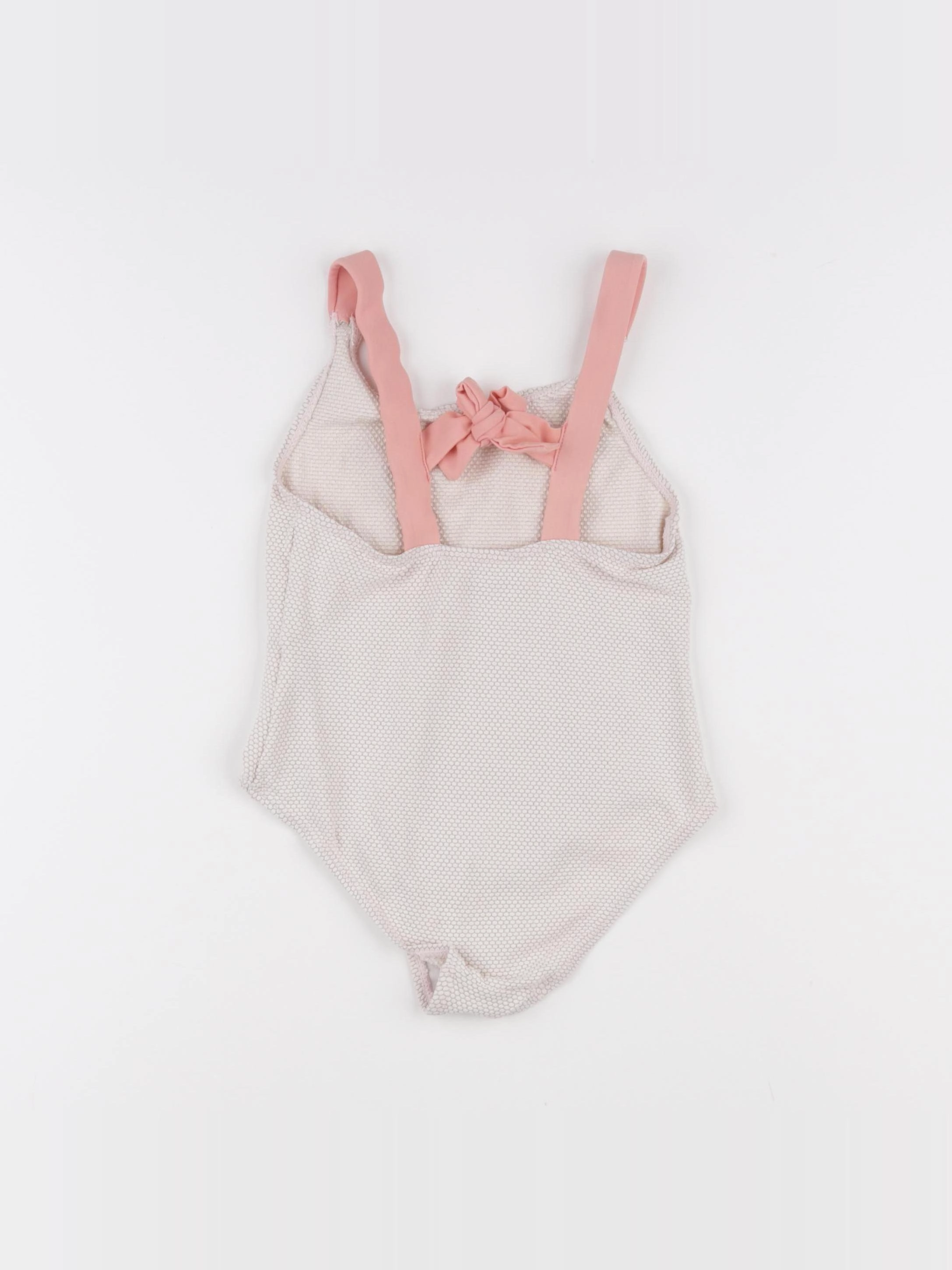 Vertbaudet - maillot de bain or, rose - 6 ans