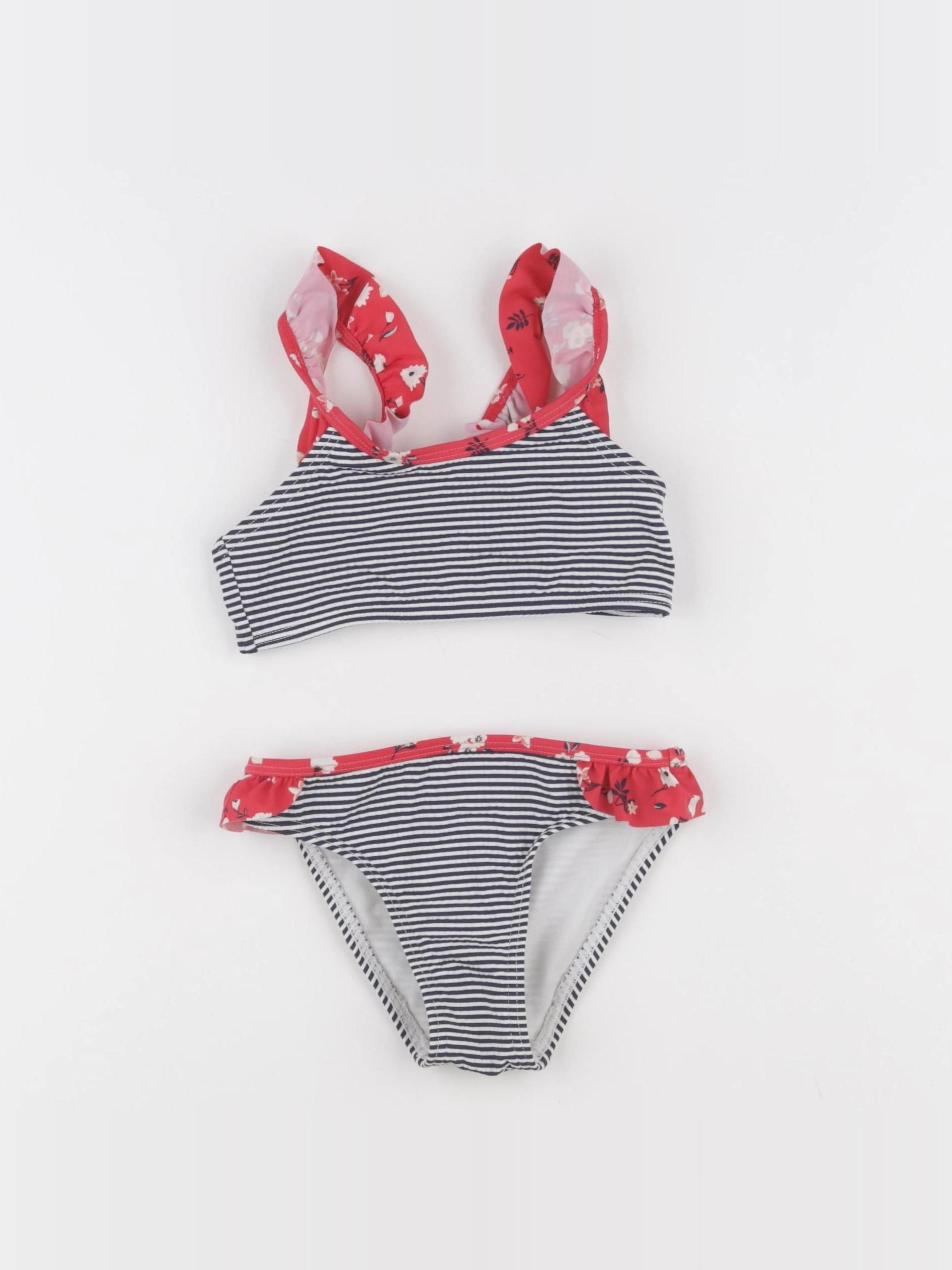 Tape à l'oeil - maillot de bain bleu, rouge - 4 ans