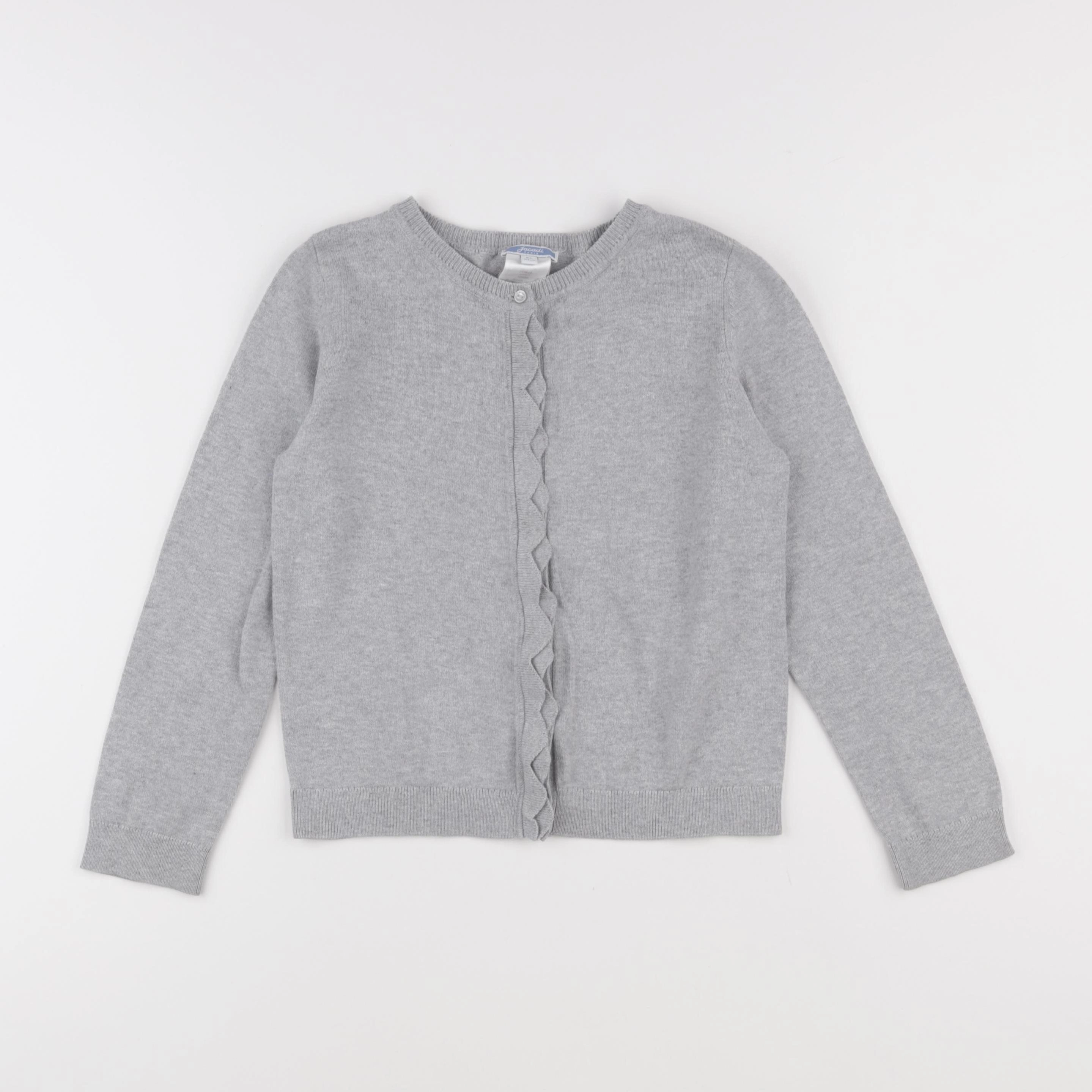Jacadi - gilet gris - 8 ans