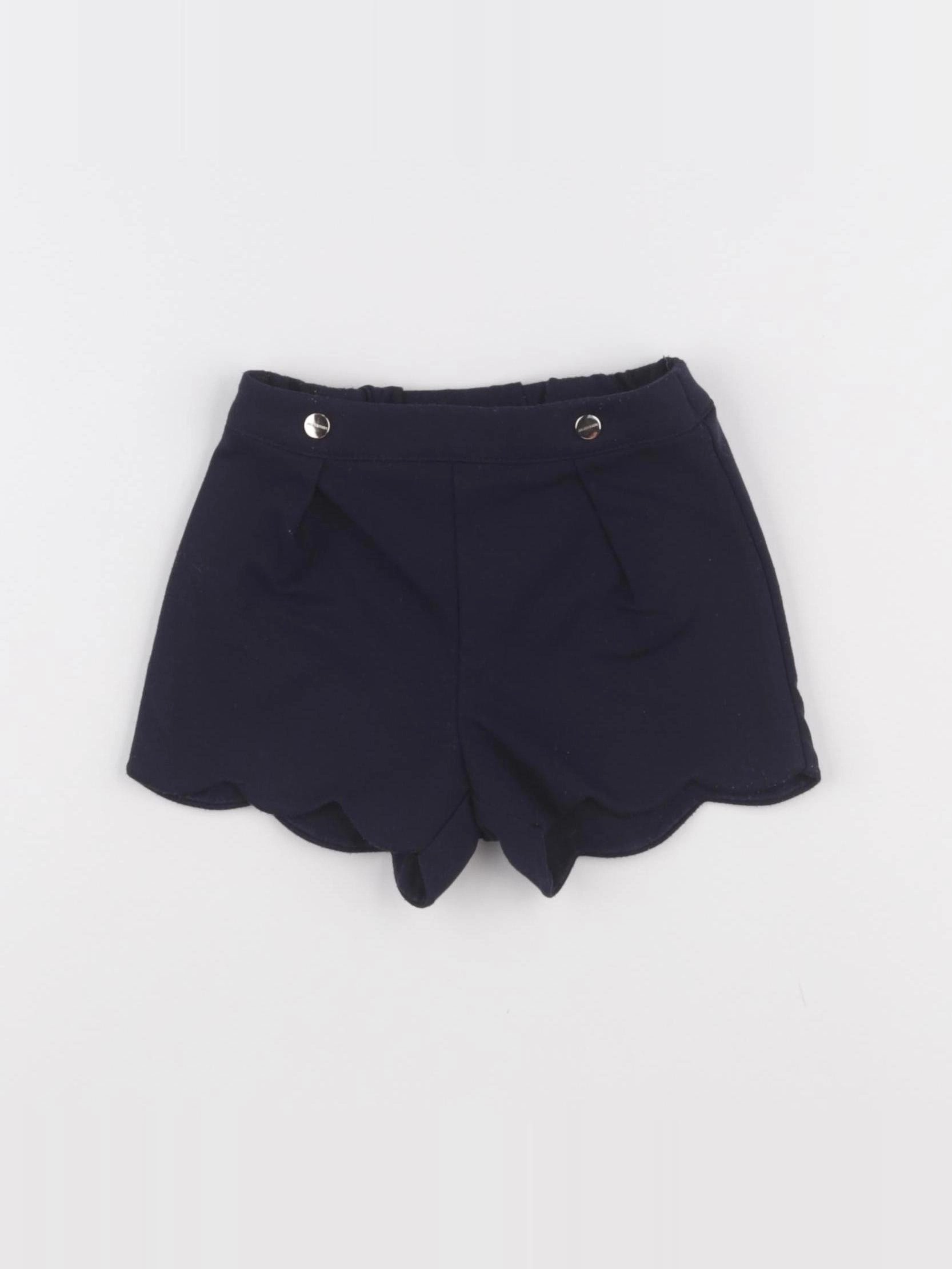 Jacadi - short bleu - 12 mois