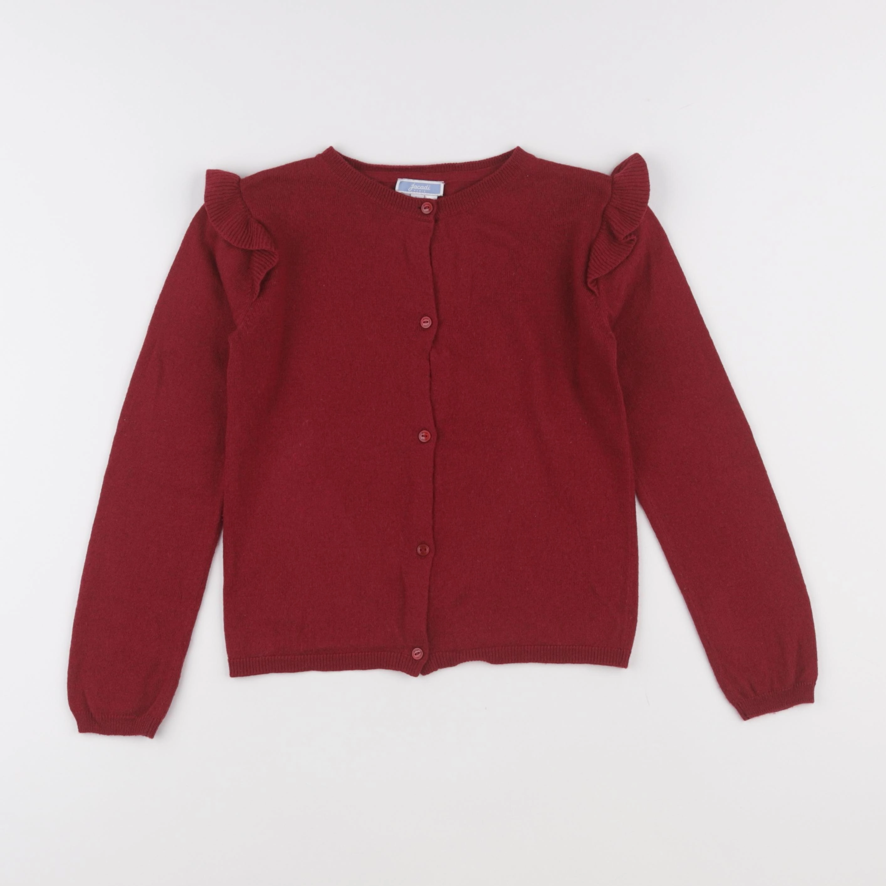 Jacadi - gilet rouge - 8 ans