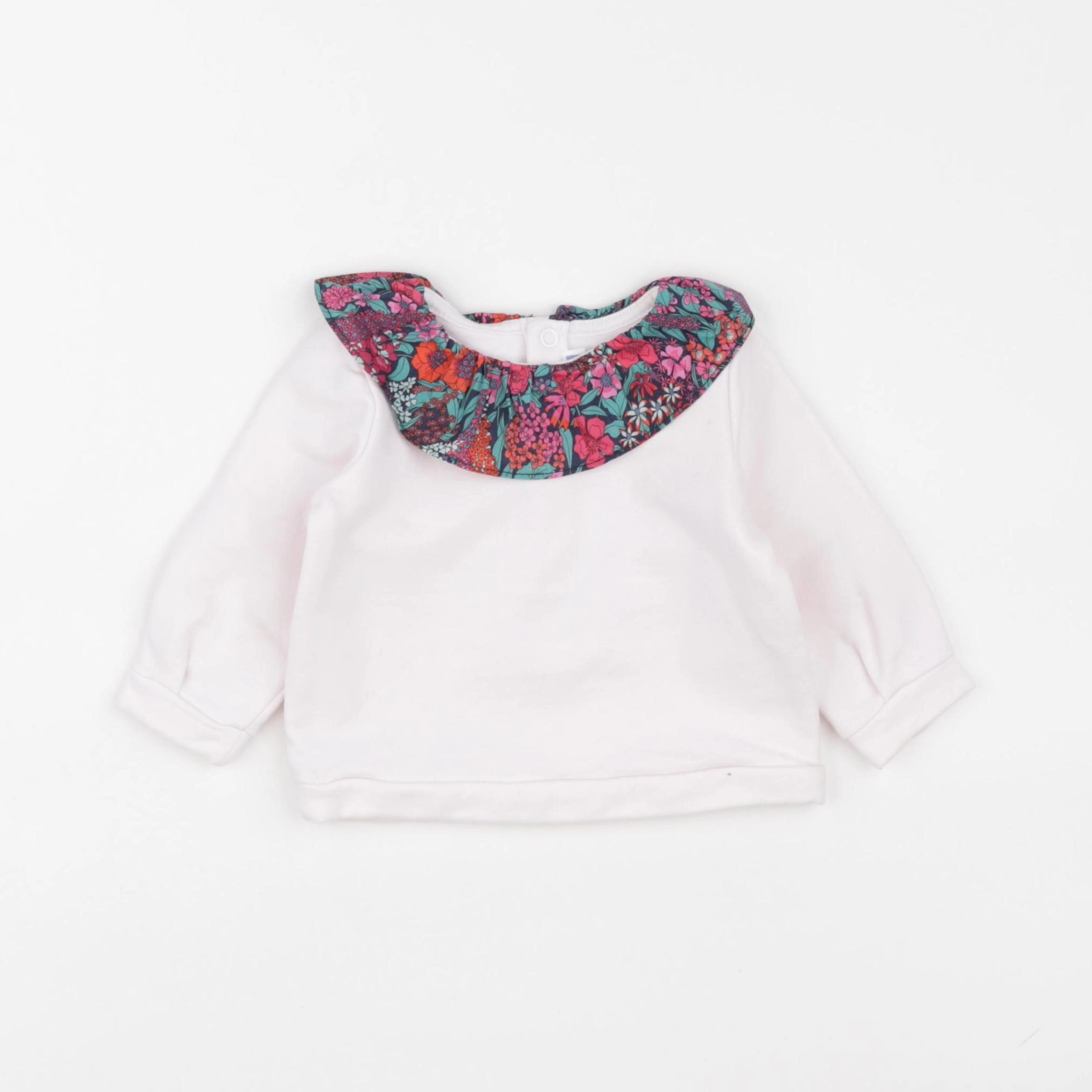 Jacadi - sweat rose - 6 mois