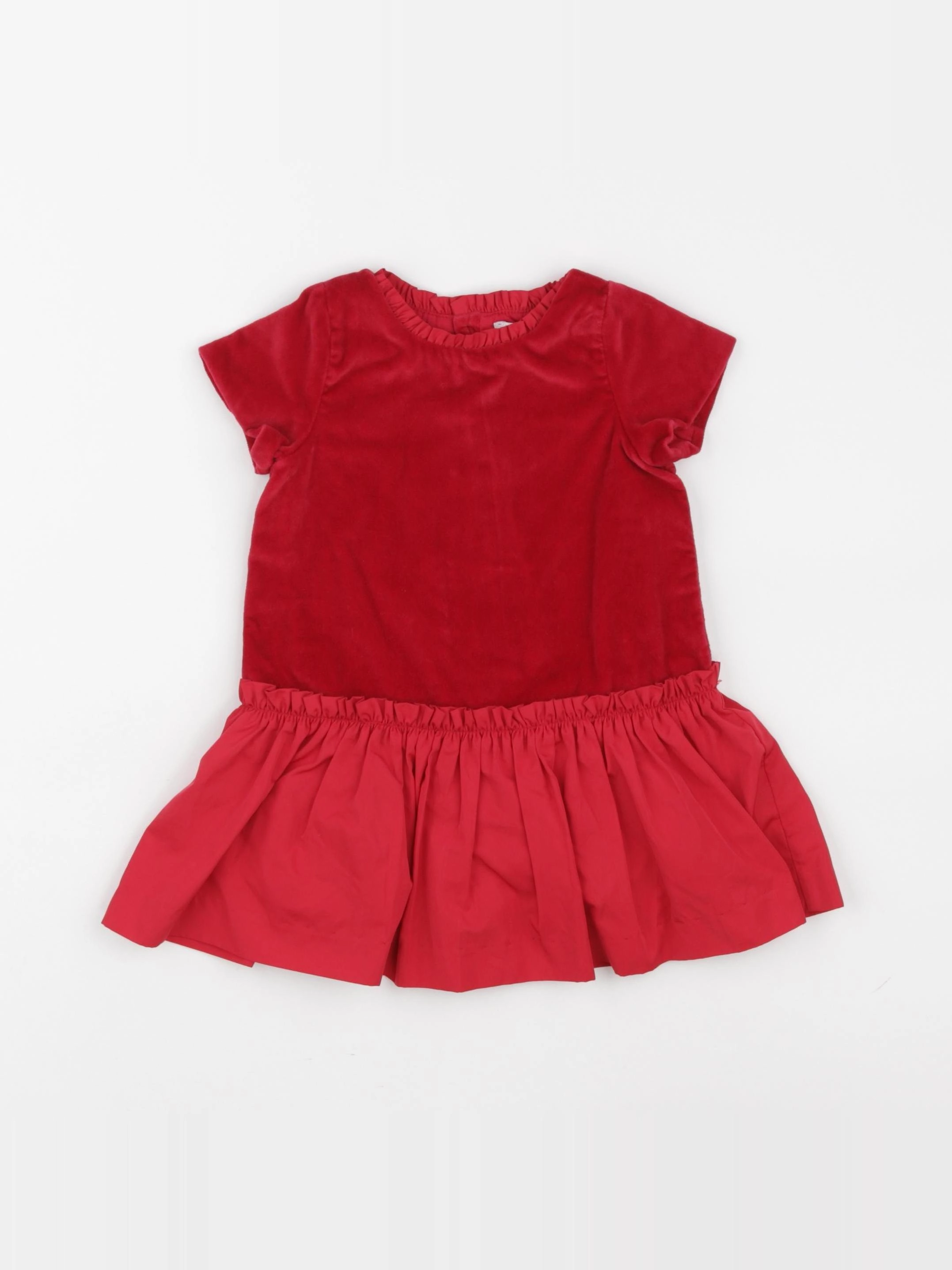 Jacadi - robe rouge - 12 mois