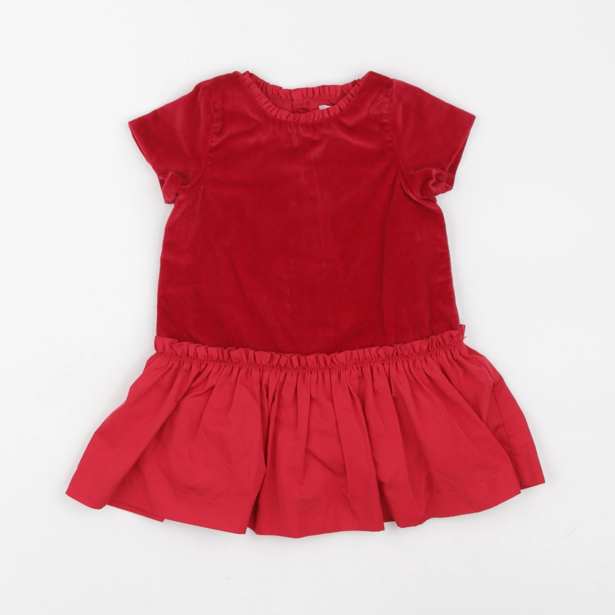 Jacadi - robe rouge - 12 mois