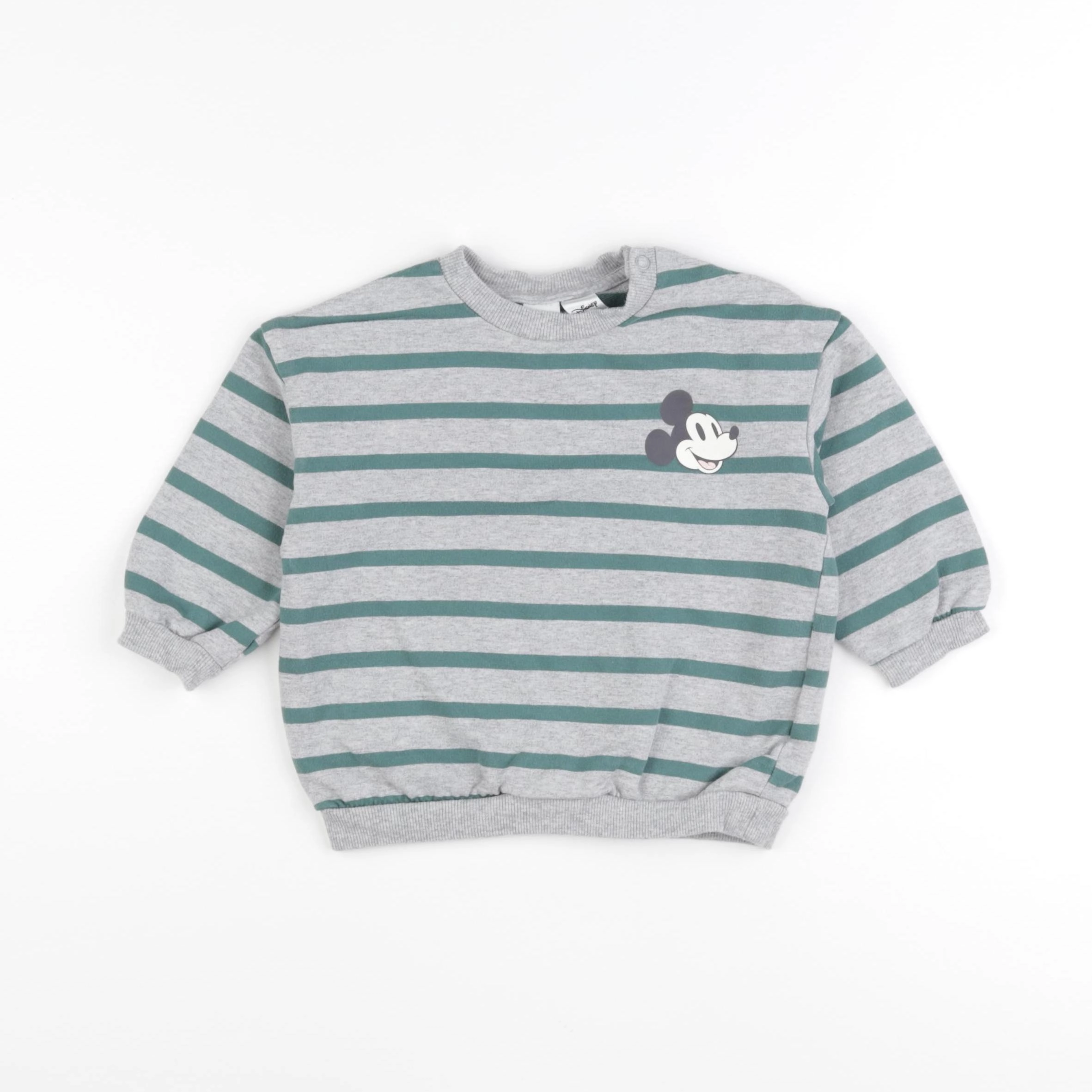 H&M - sweat gris - 12/18 mois