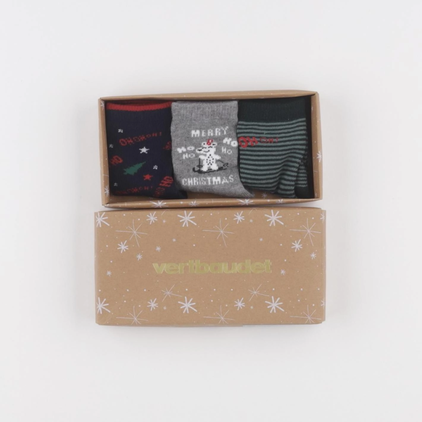Vertbaudet - lot de 3 chaussettes multicolore - 9/18 mois