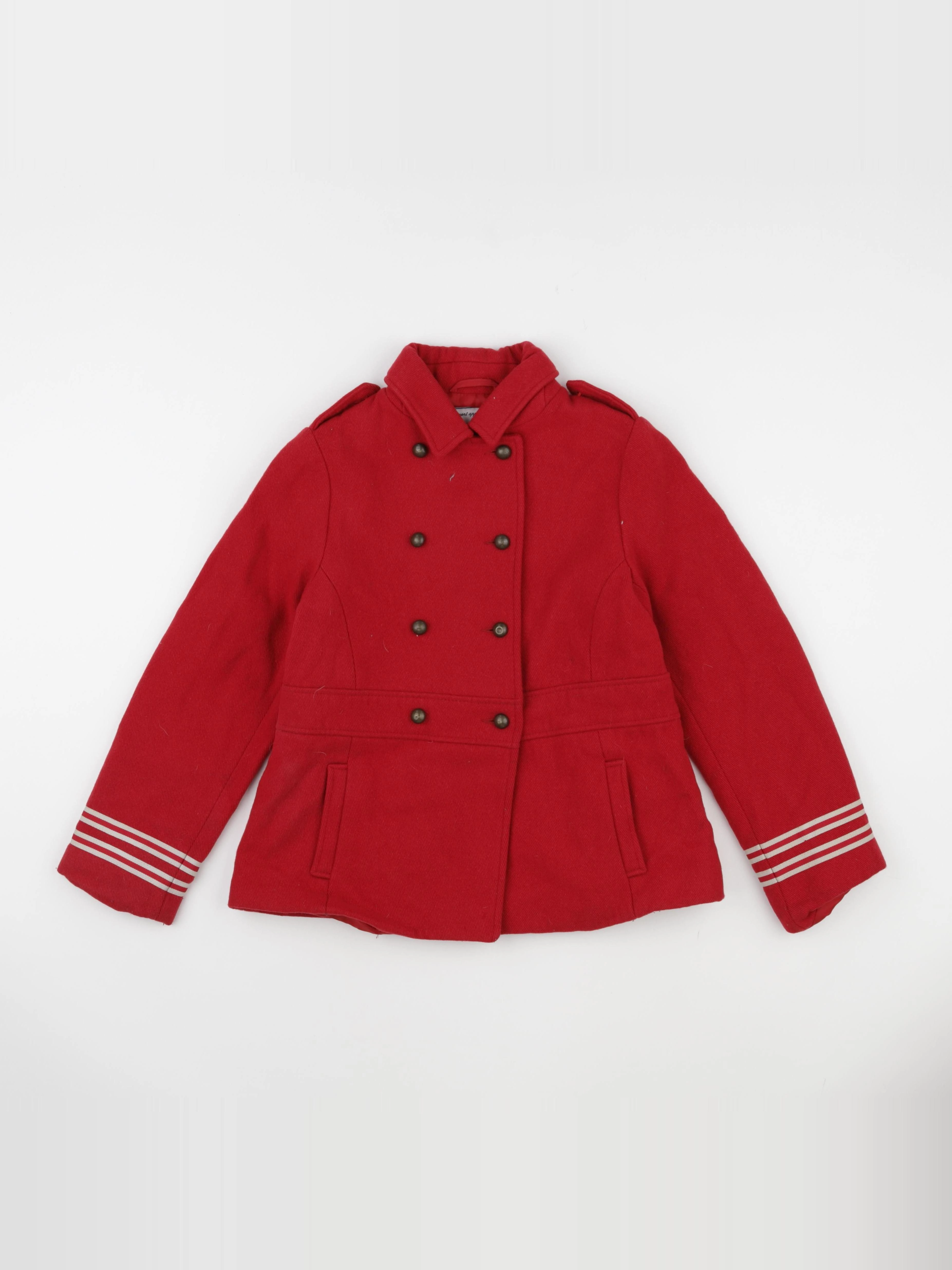 Jacadi - manteau rouge - 10 ans