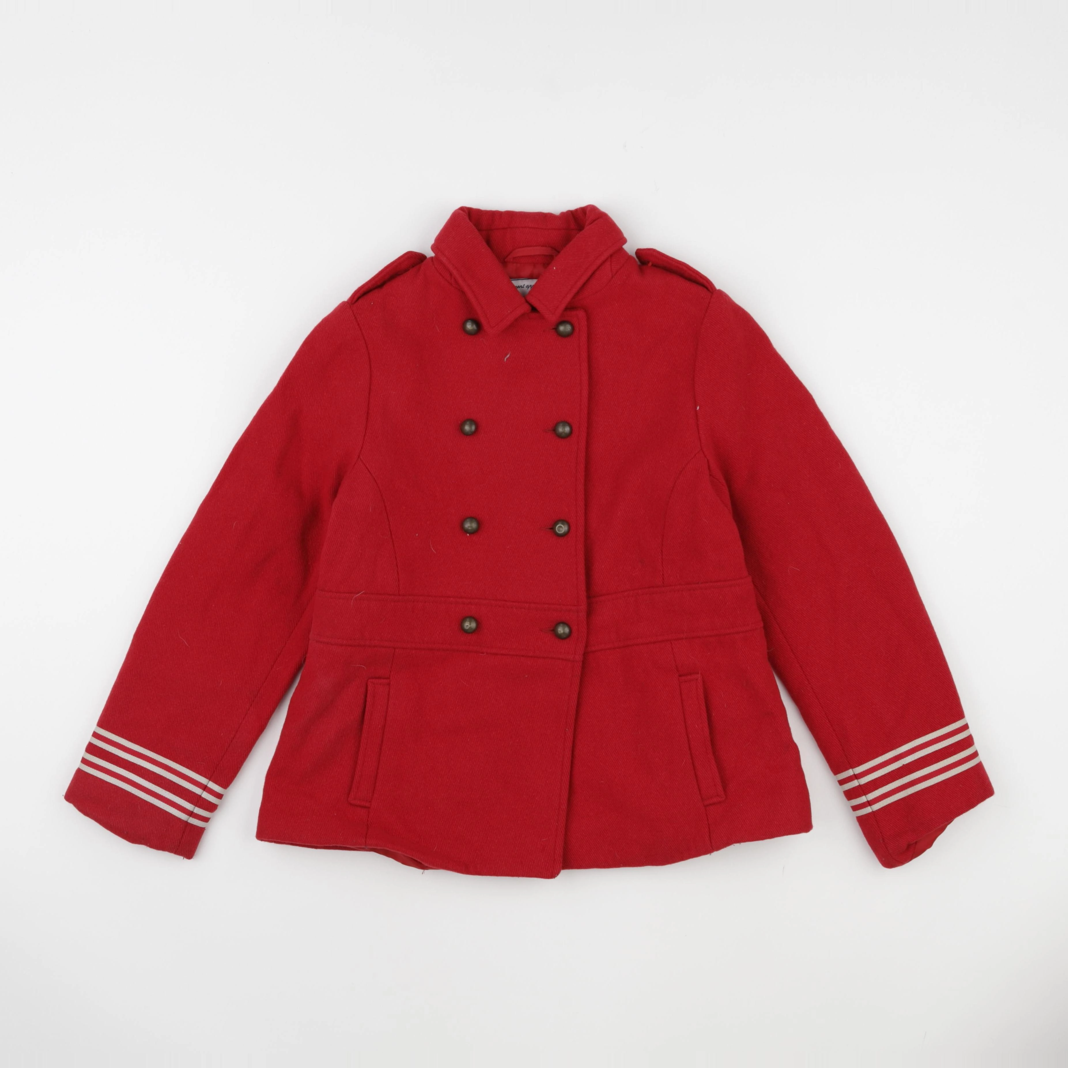 Jacadi - manteau rouge - 10 ans