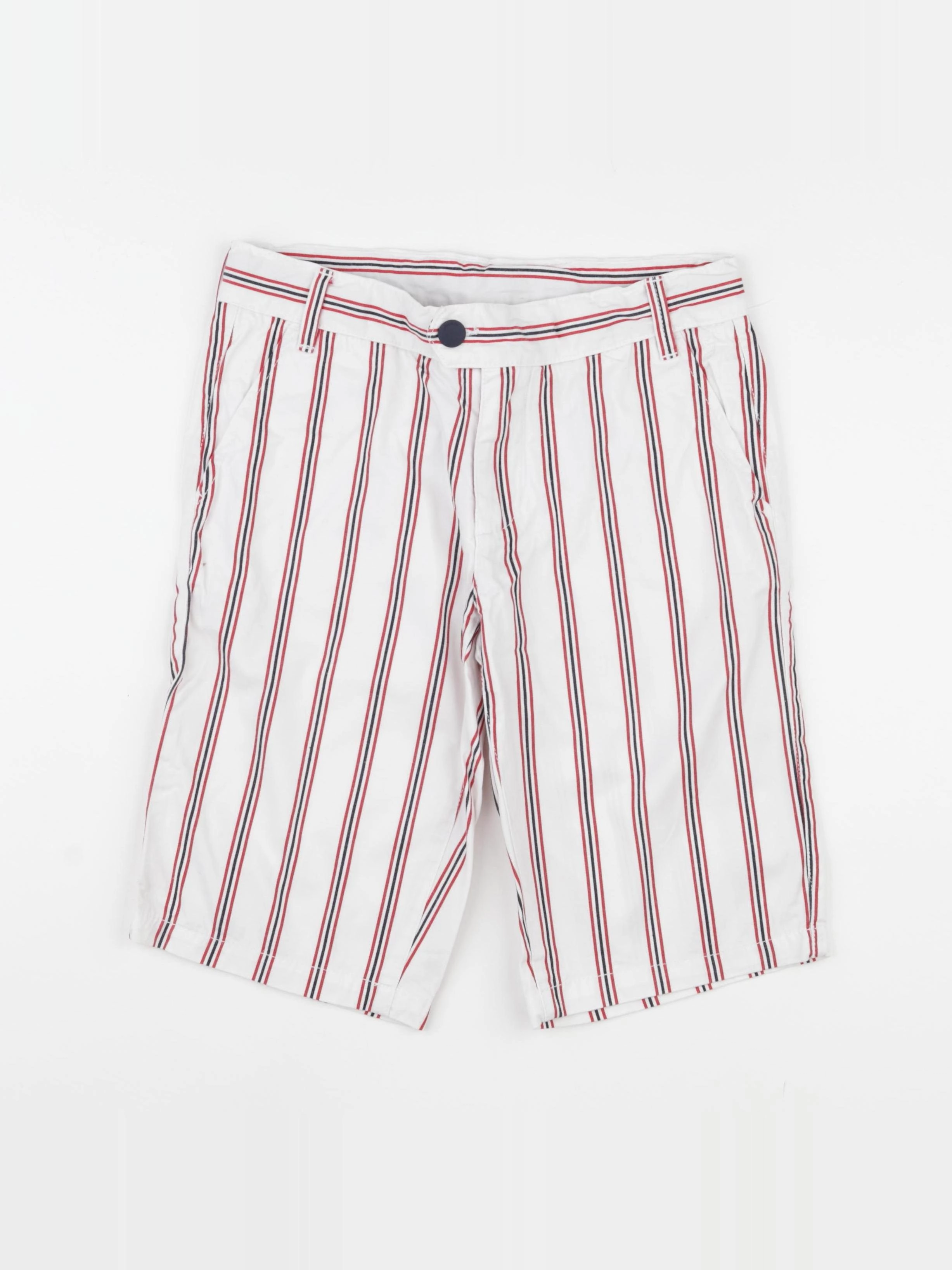 Jacadi - short blanc, rouge - 12 ans