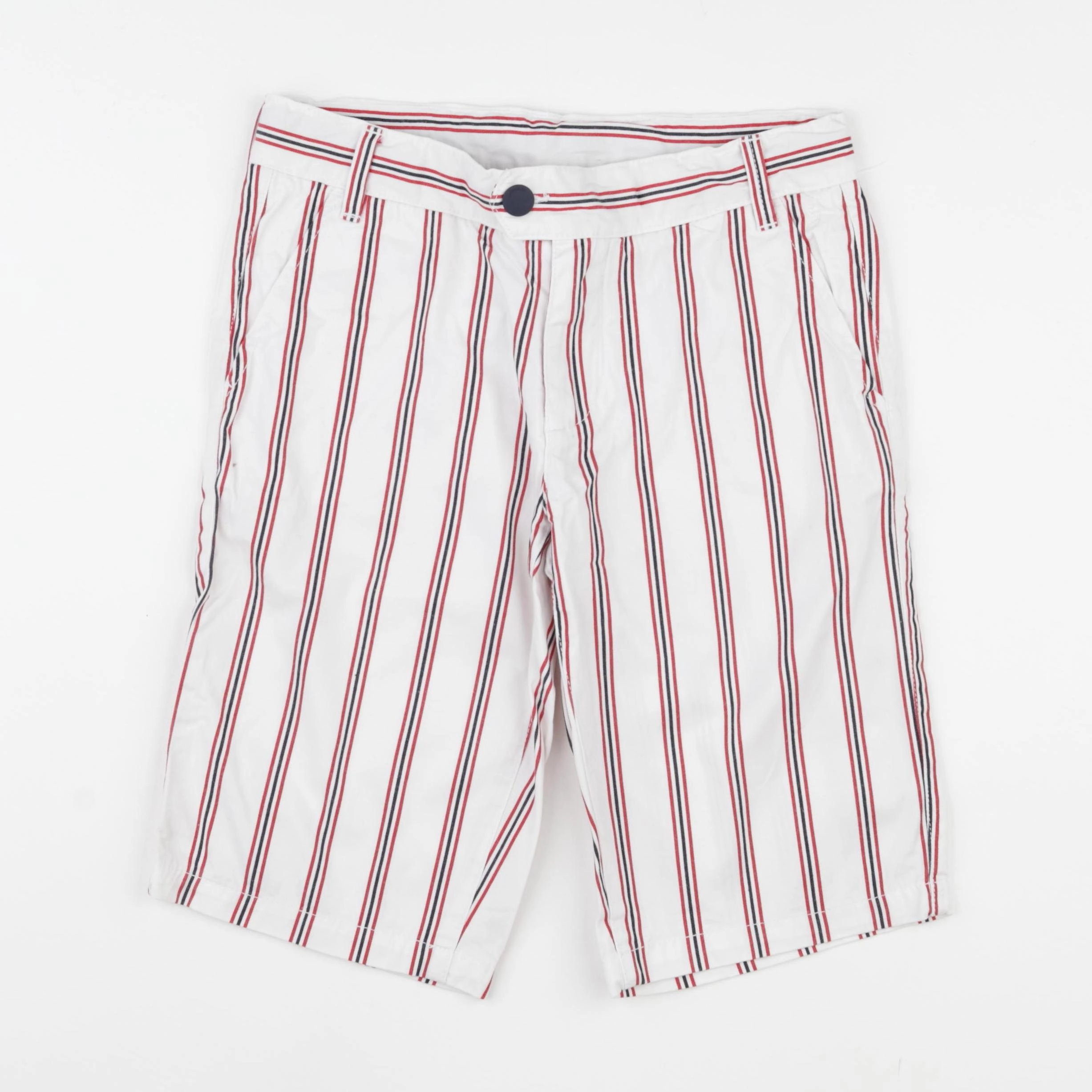 Jacadi - short blanc, rouge - 12 ans