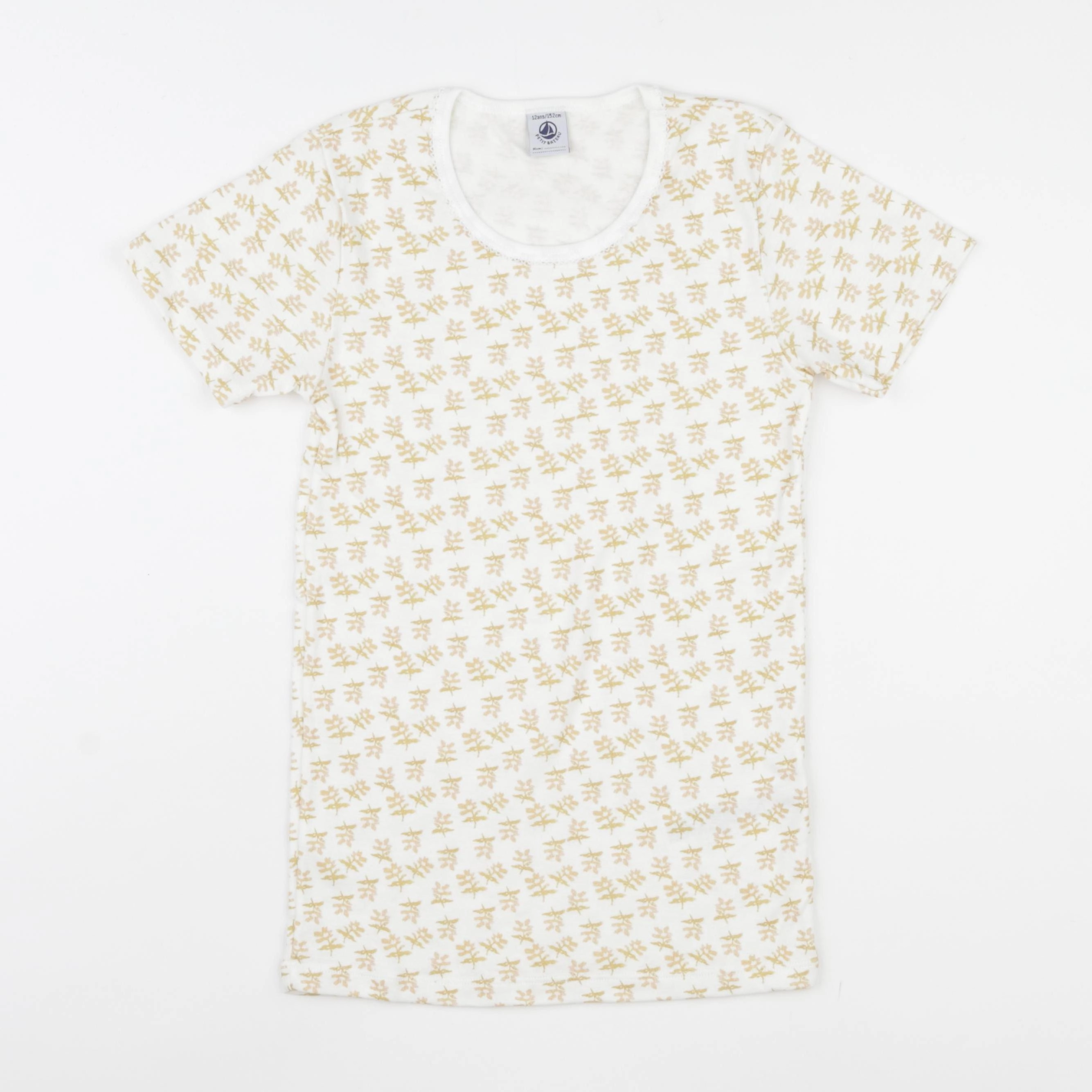 Petit Bateau - maillot de corps beige - 12 ans