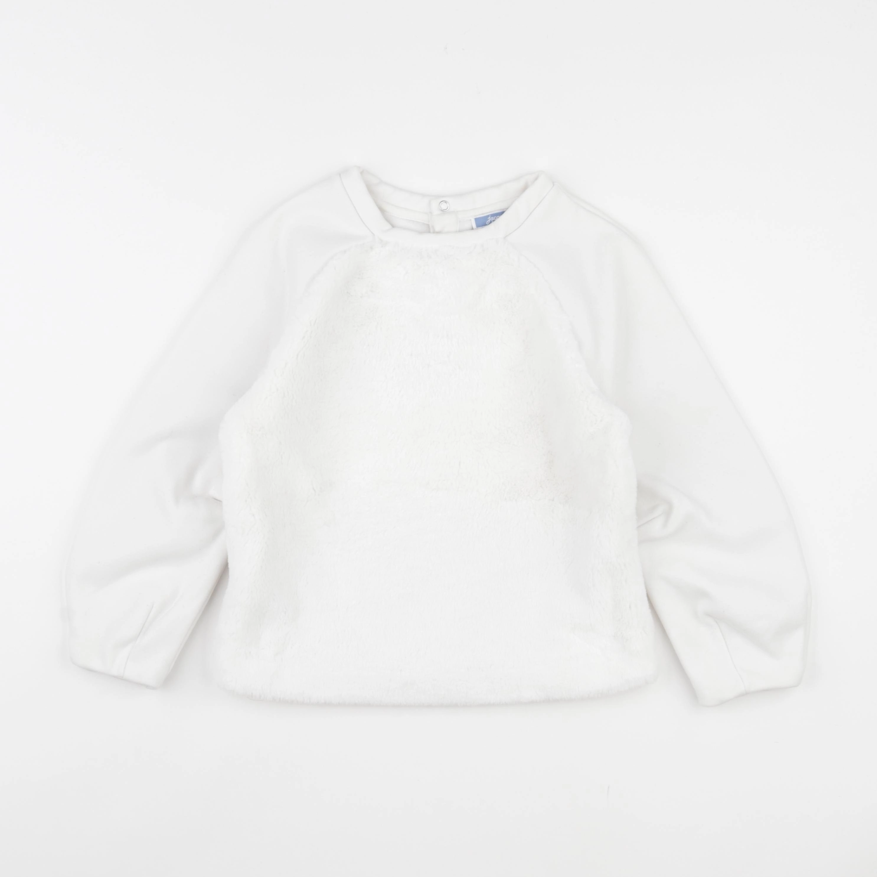 Jacadi - sweat blanc - 8 ans