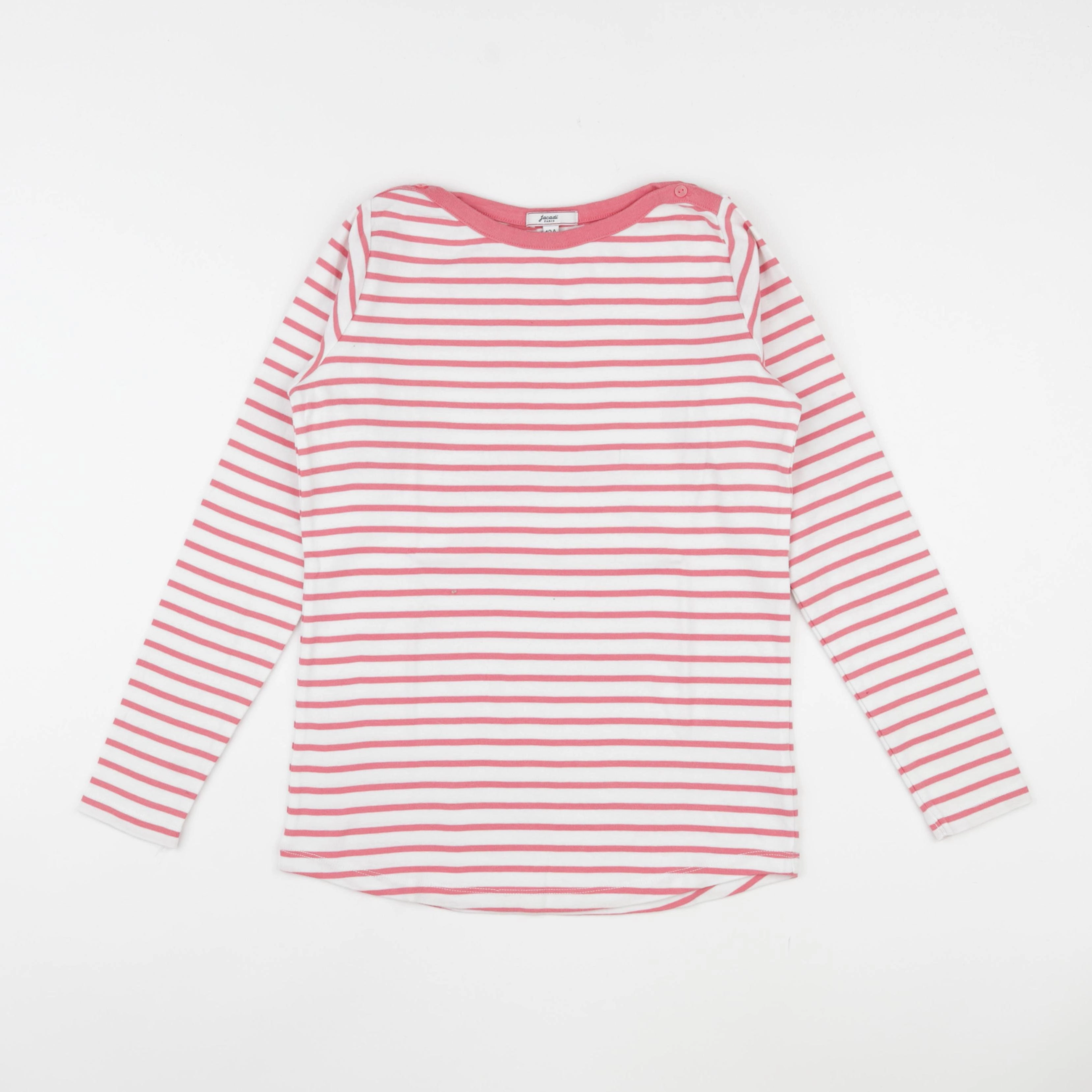Jacadi - tee-shirt blanc, rose - 12 ans