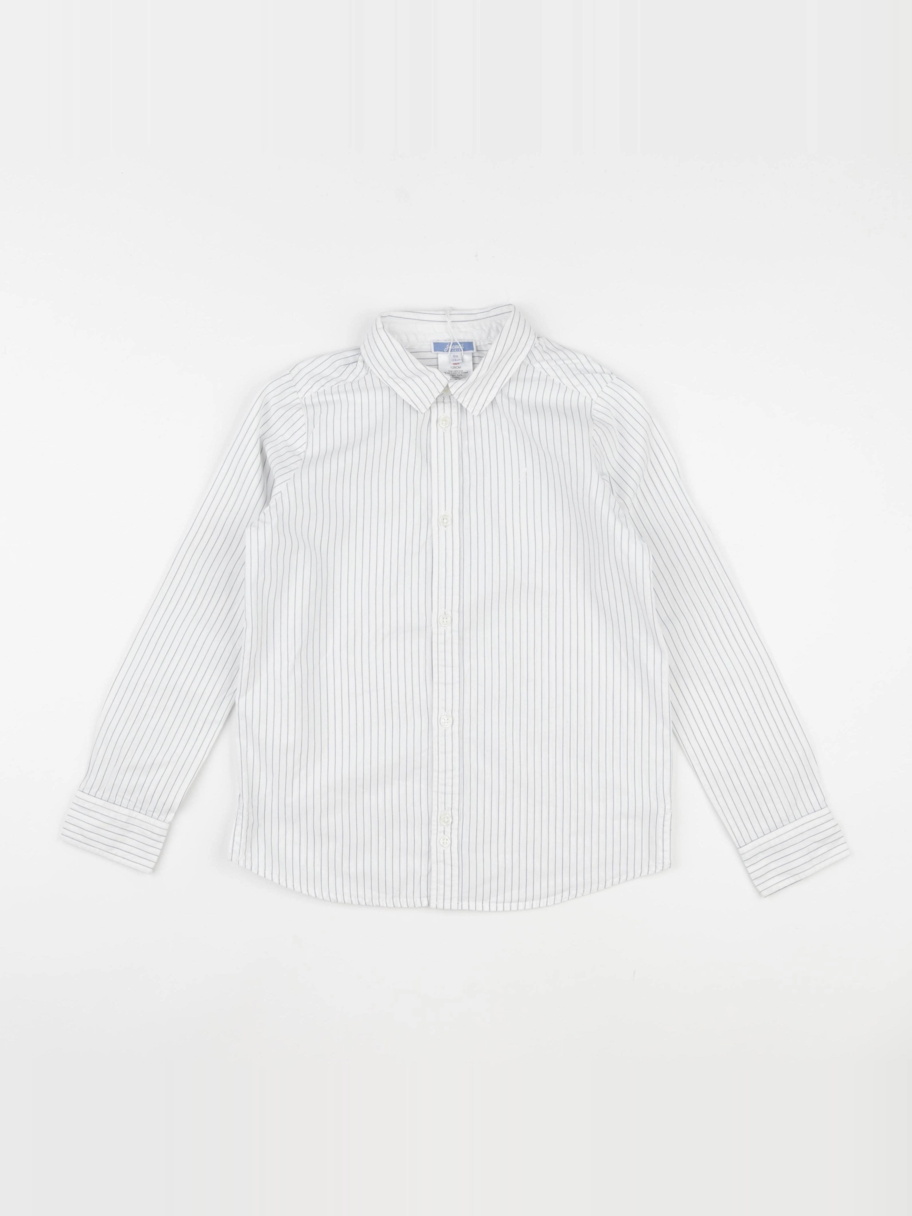Jacadi - chemise blanc, bleu - 8 ans