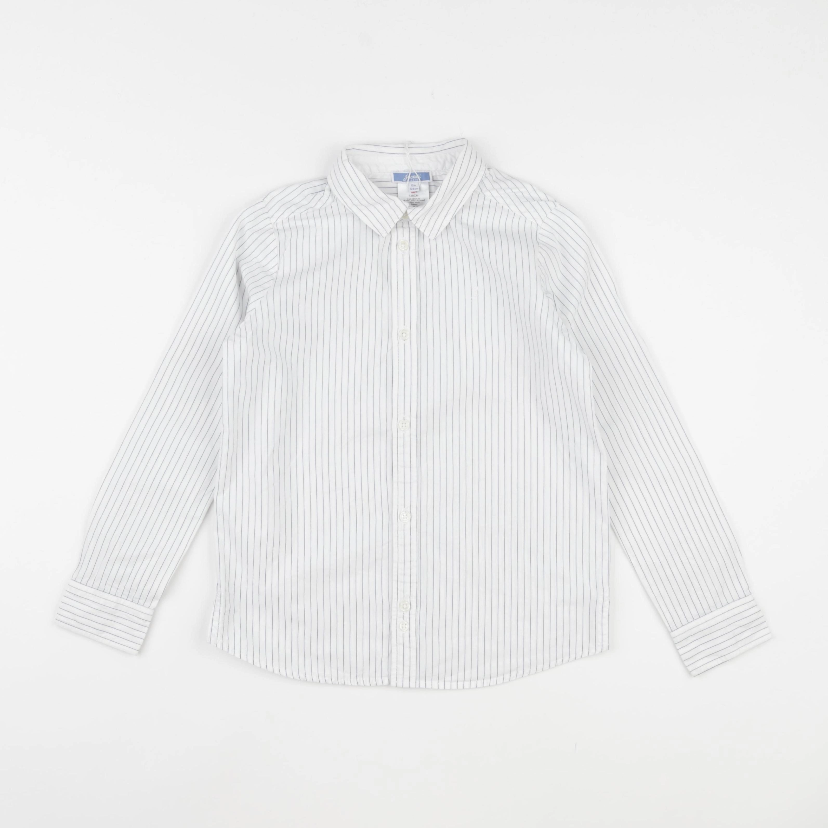 Jacadi - chemise blanc, bleu - 8 ans