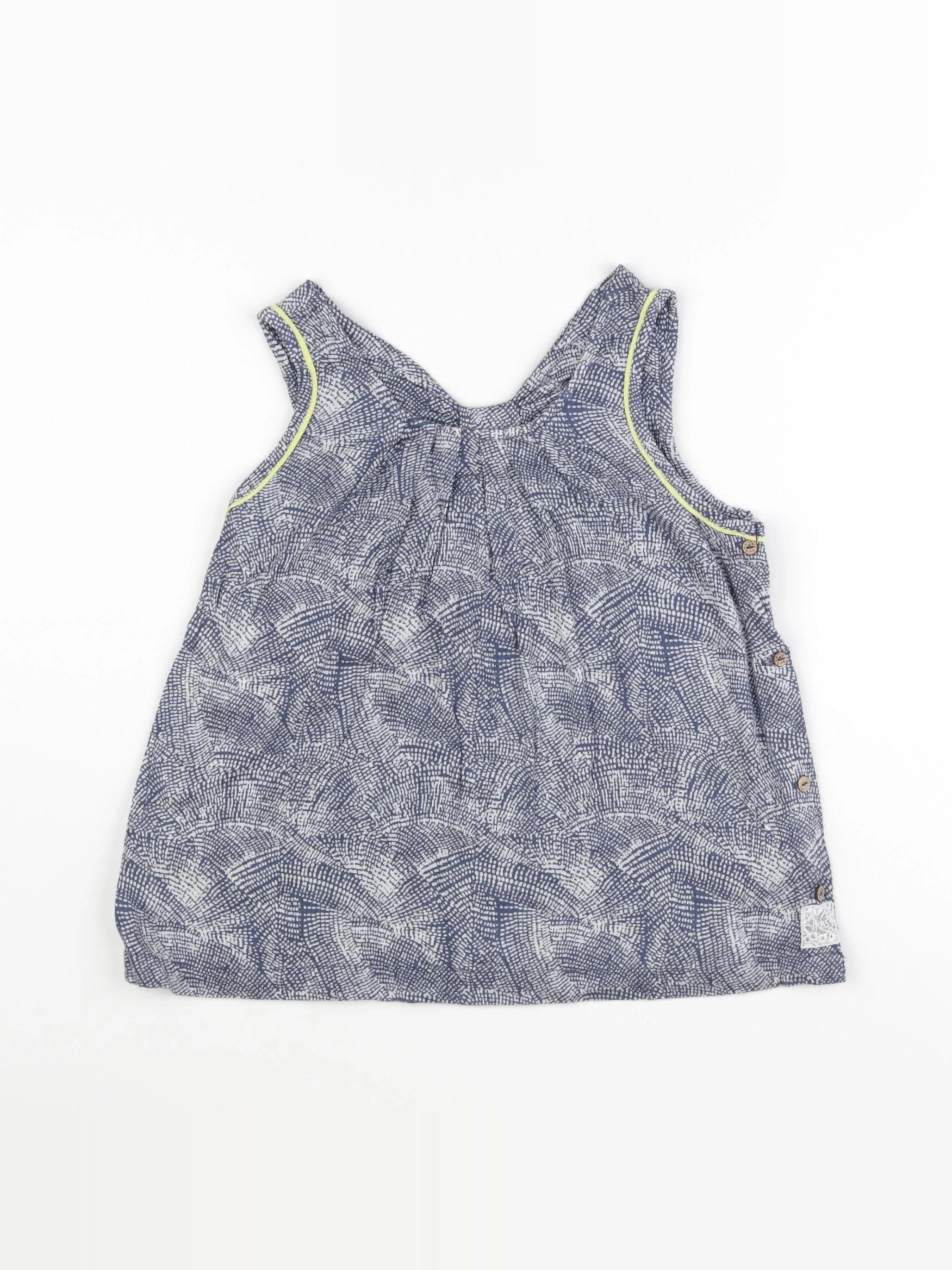 IKKS - blouse bleu - 6 ans