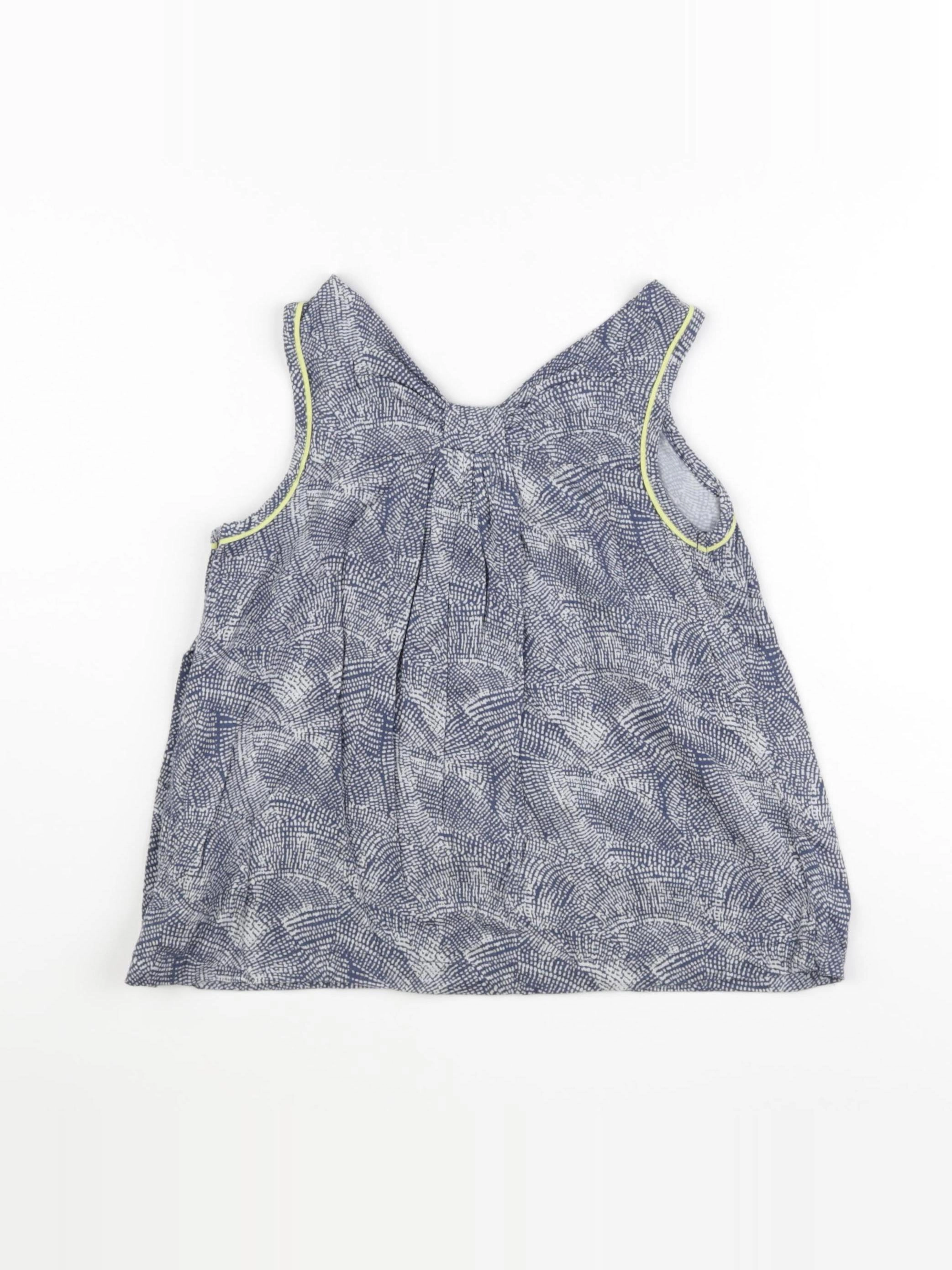 IKKS - blouse bleu - 6 ans