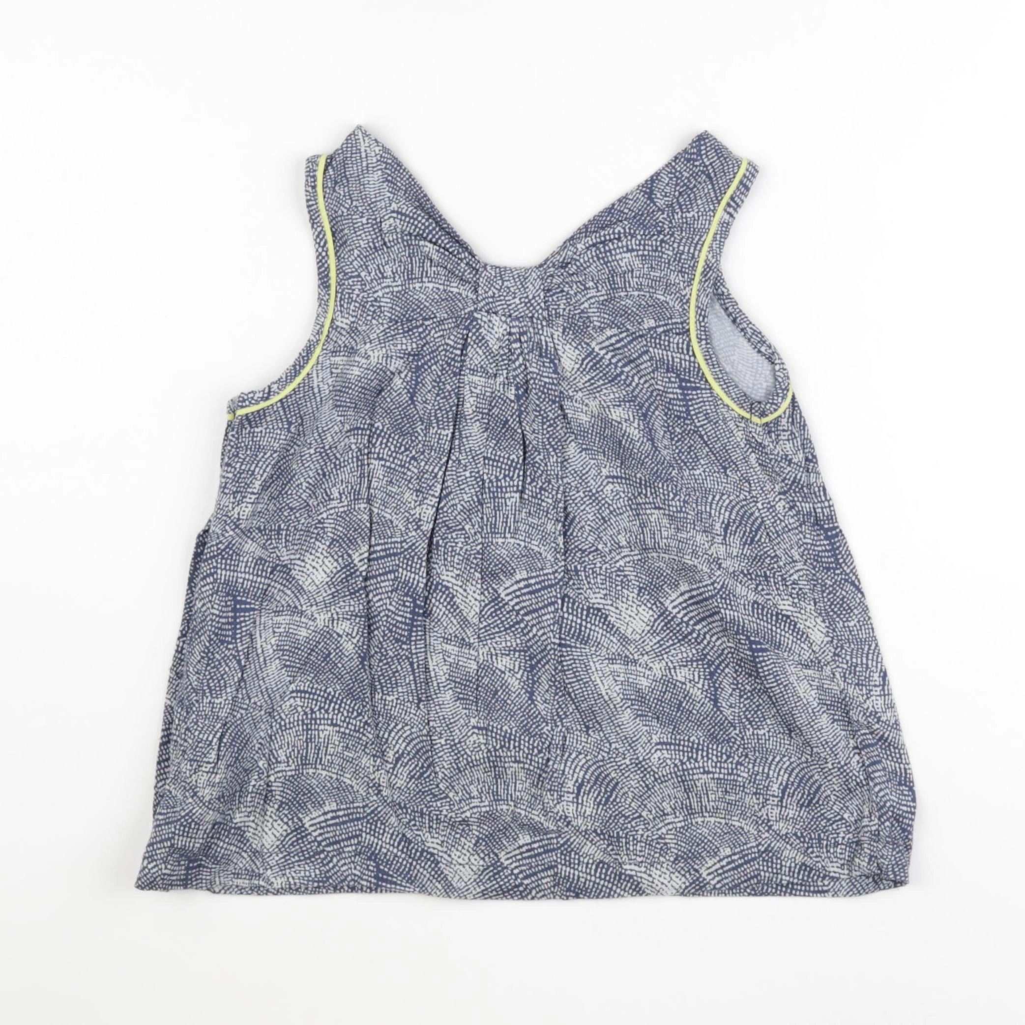 IKKS - blouse bleu - 6 ans