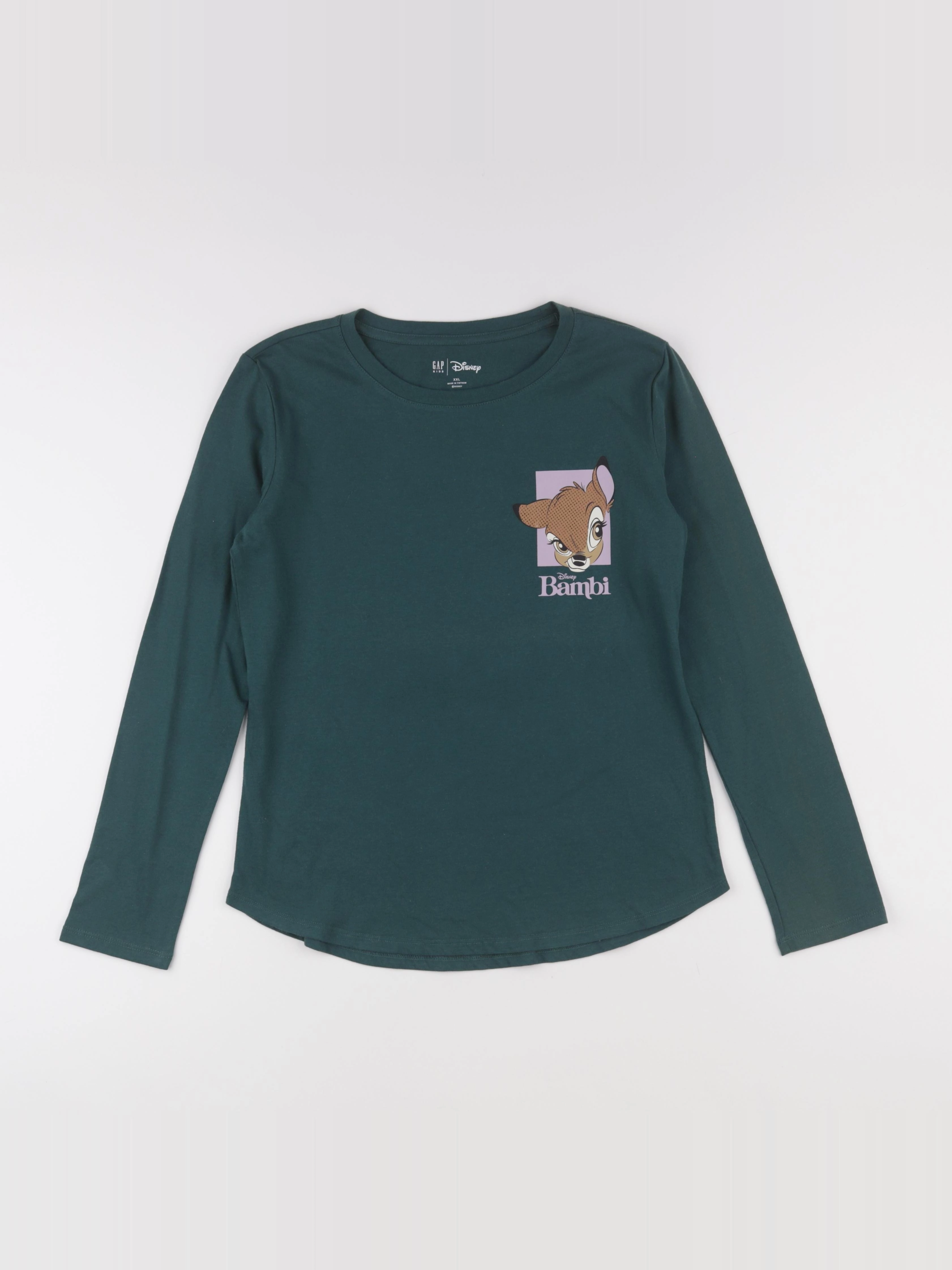 GAP - tee-shirt vert - 10/12 ans