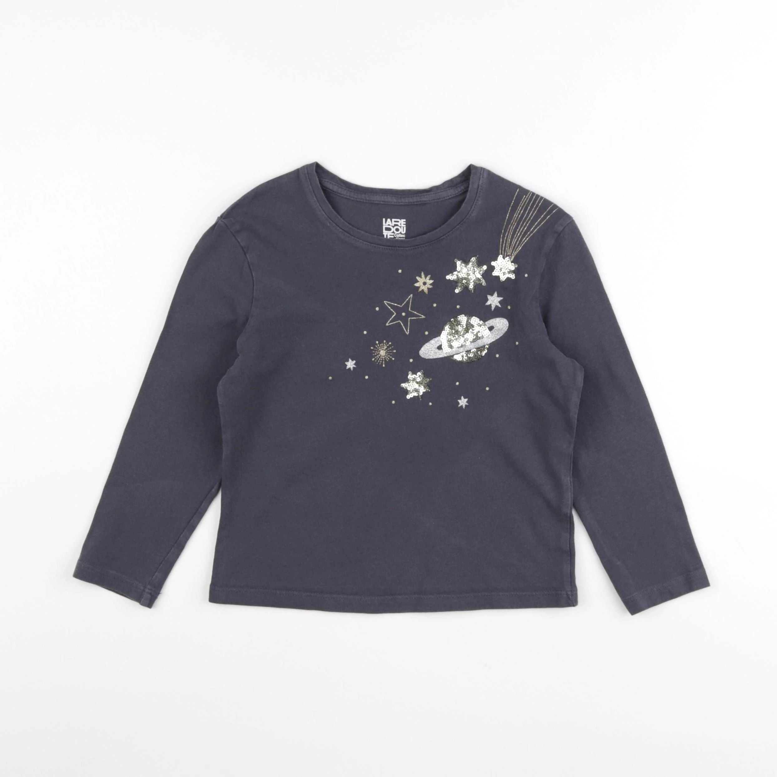 La Redoute - tee-shirt gris - 6 ans