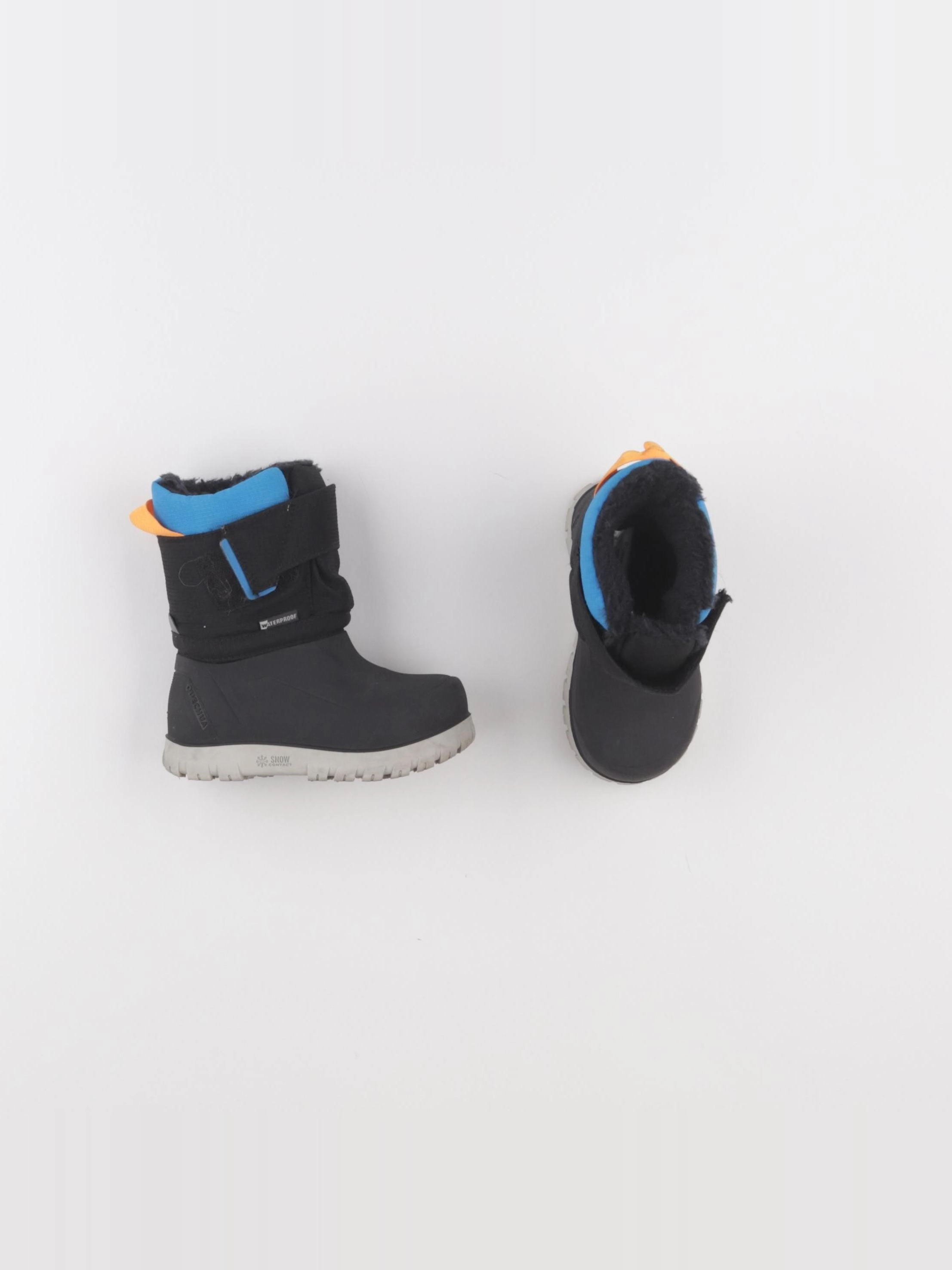 Decathlon ski - bottes bleu, noir - pointure 25