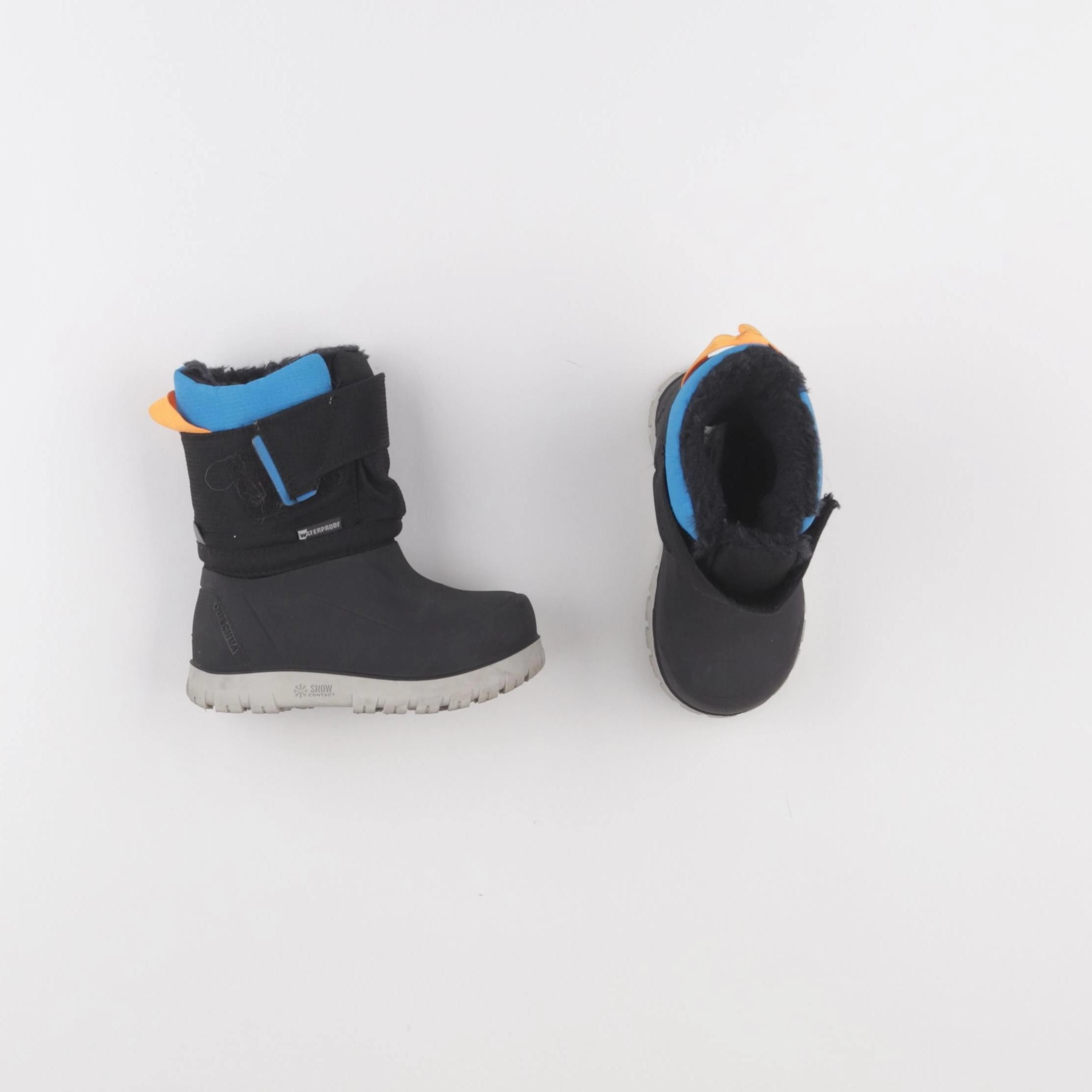 Decathlon ski - bottes bleu, noir - pointure 25
