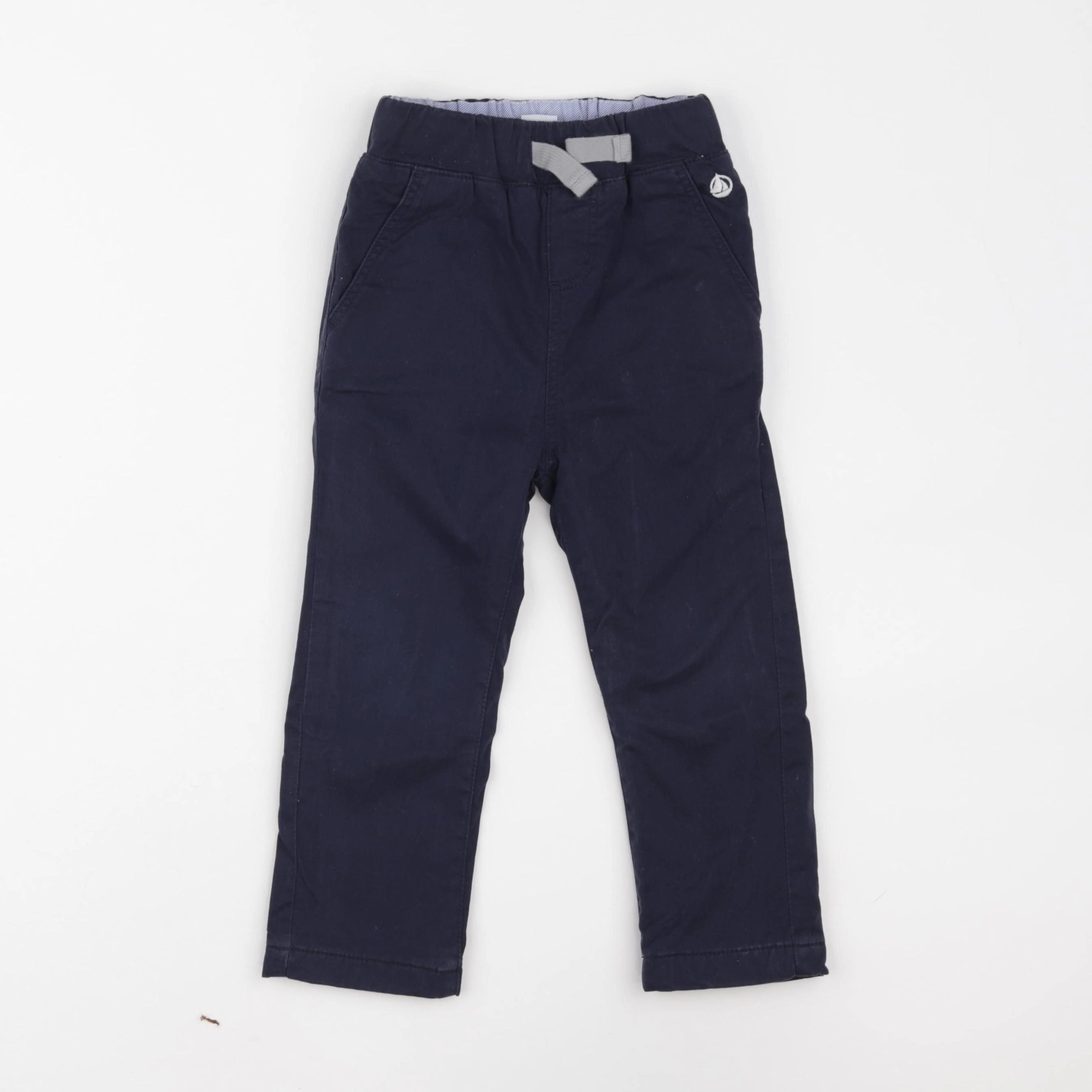 Petit Bateau - pantalon bleu - 3 ans