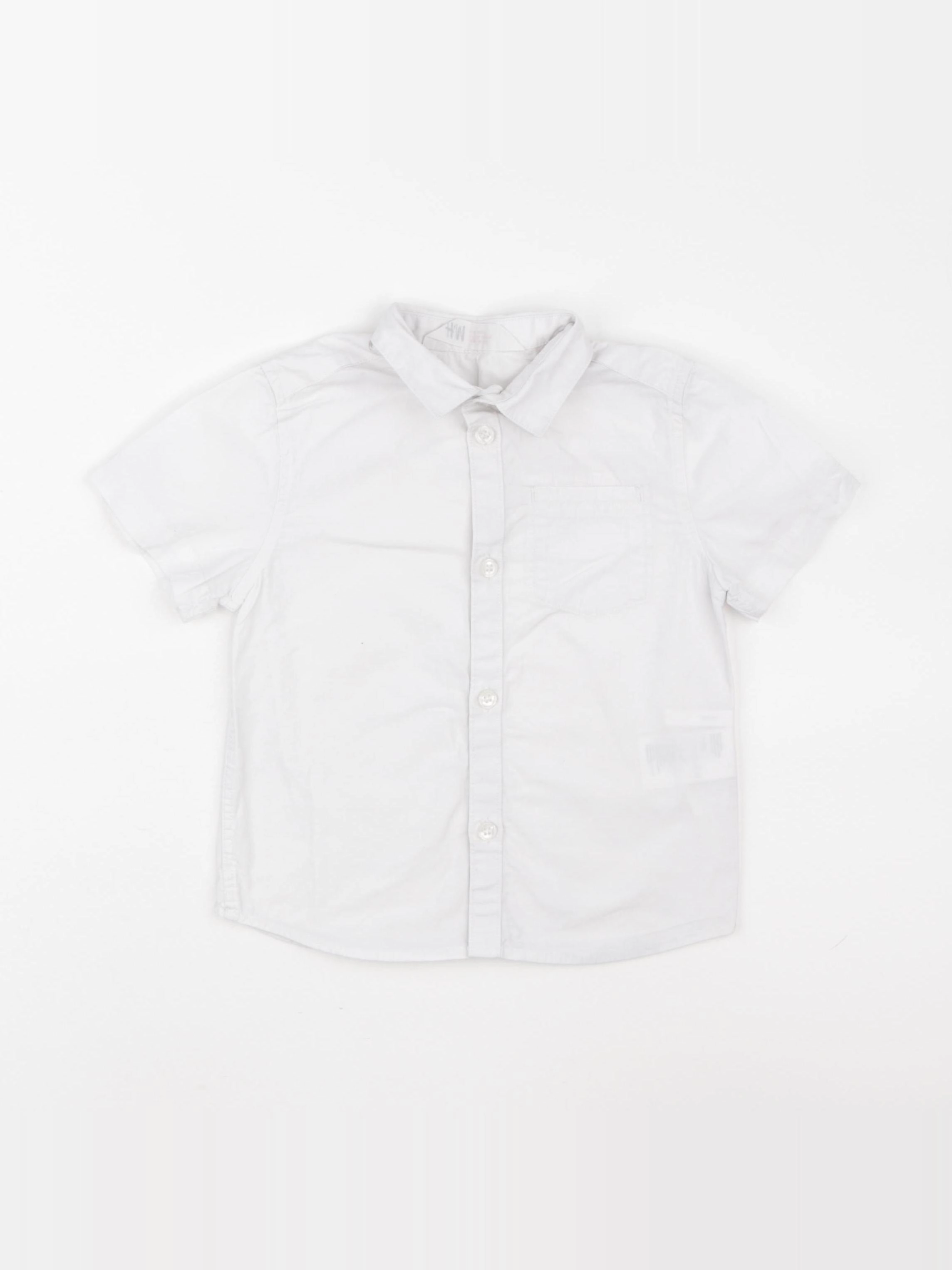 H&M - chemise blanc - 18/24 mois