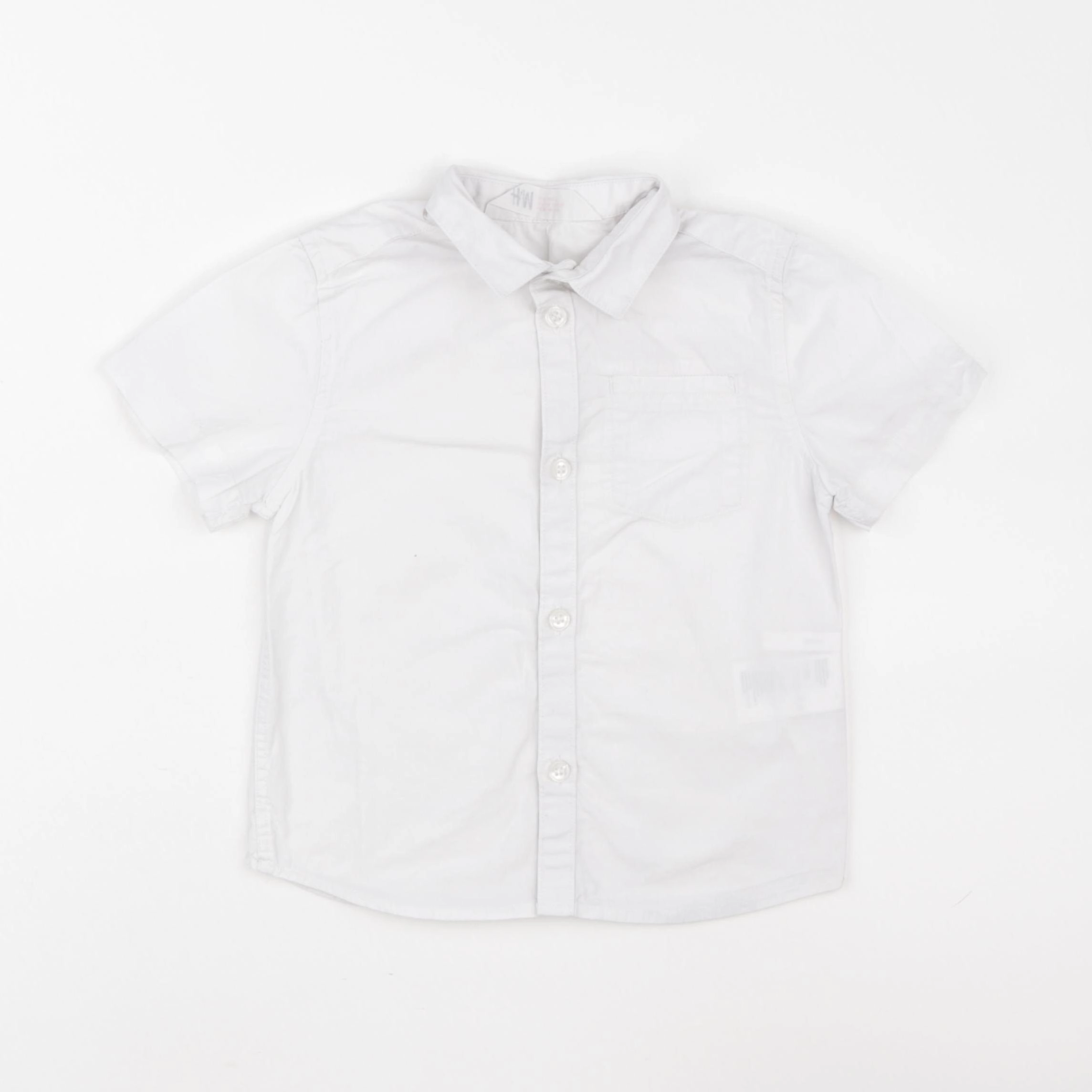 H&M - chemise blanc - 18/24 mois