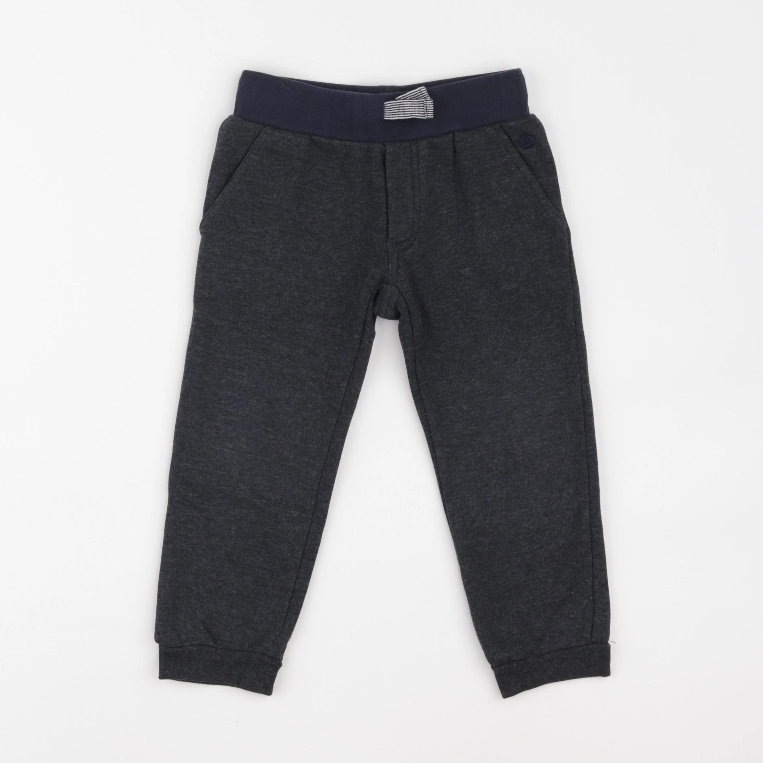 Petit Bateau - jogging doublé gris - 3 ans