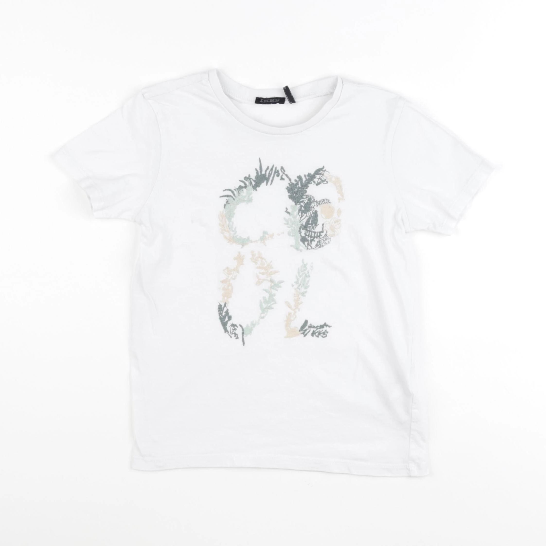 IKKS - tee-shirt blanc - 6 ans