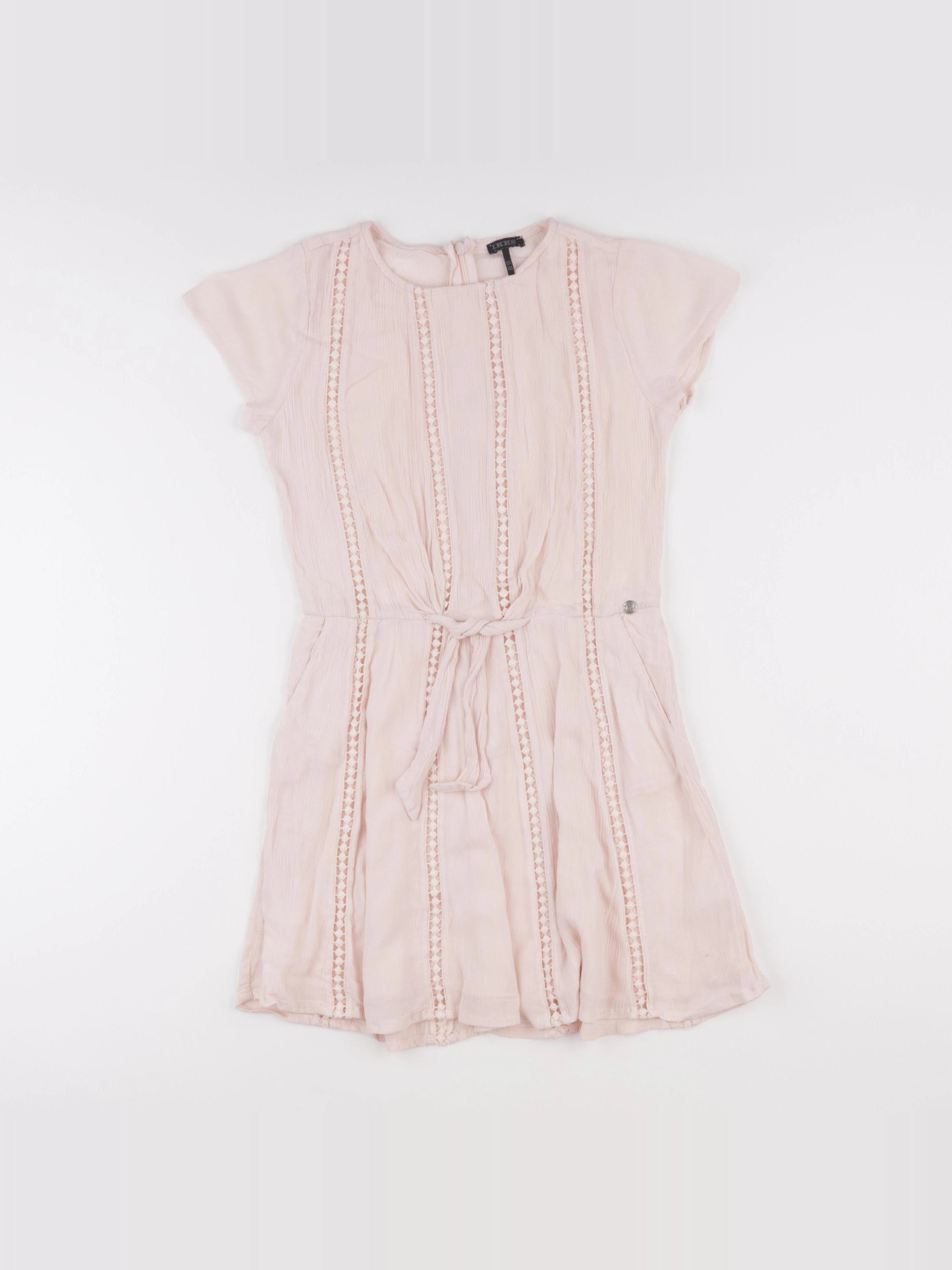 IKKS - robe rose - 10 ans