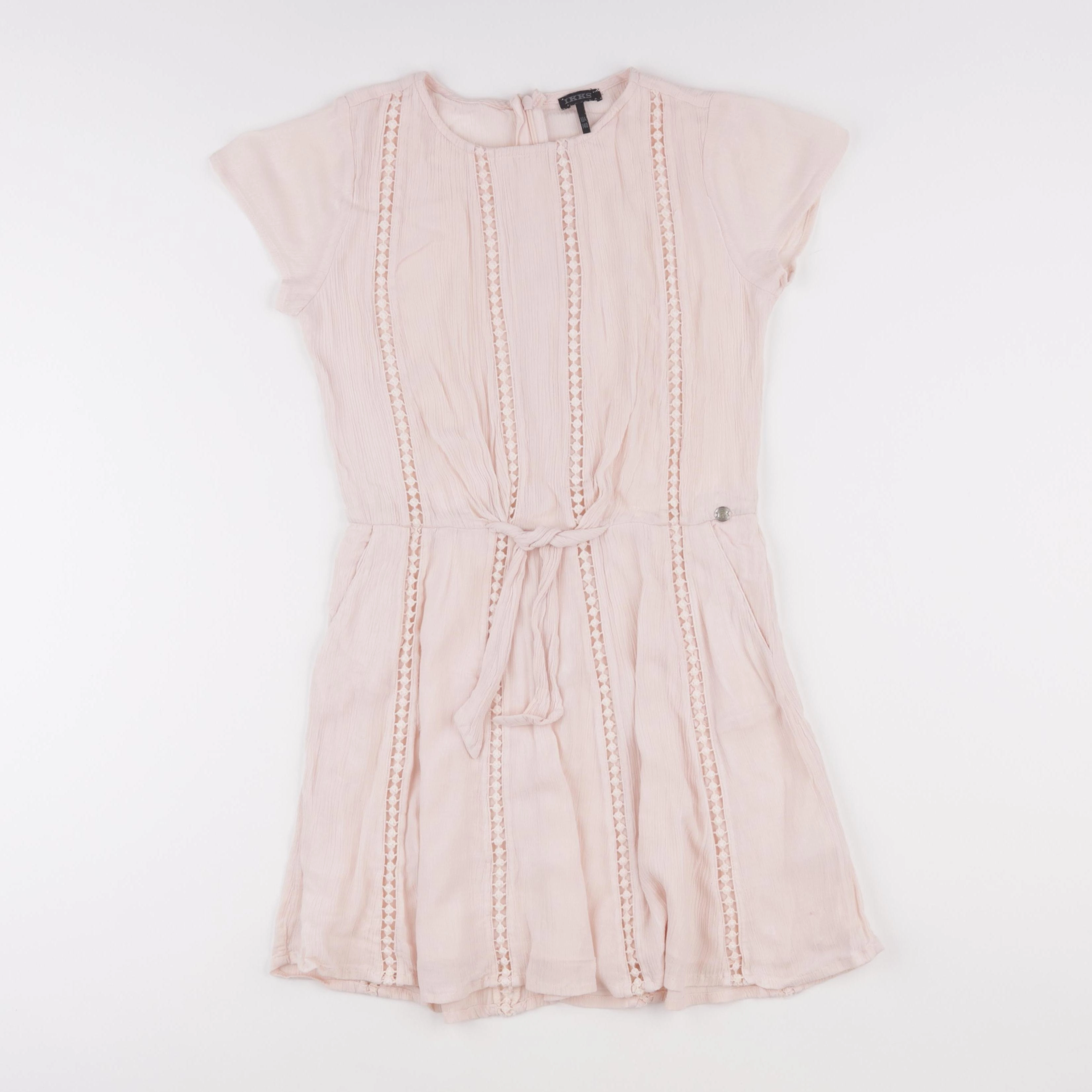IKKS - robe rose - 10 ans