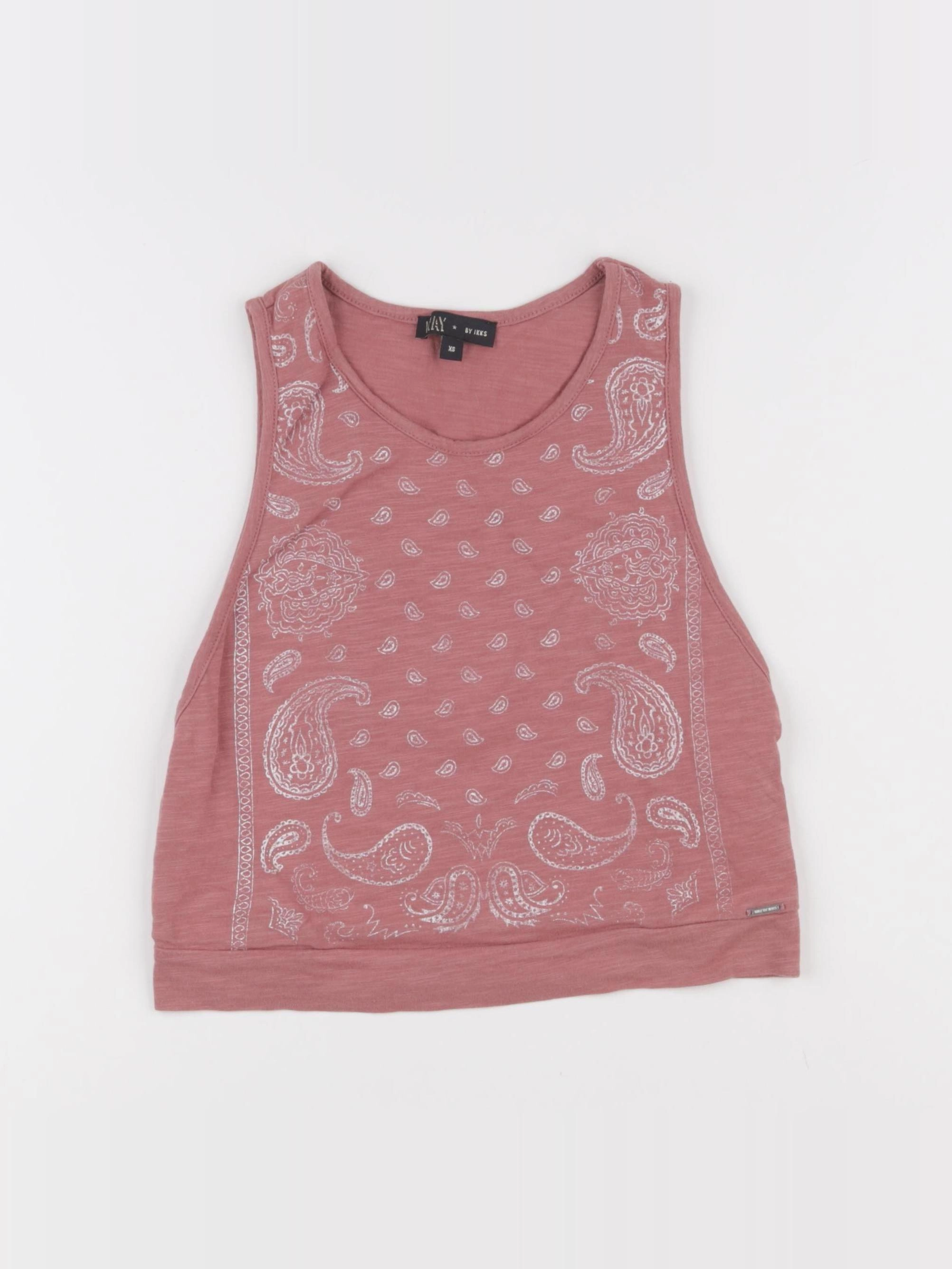 IKKS - débardeur rose - 12 ans