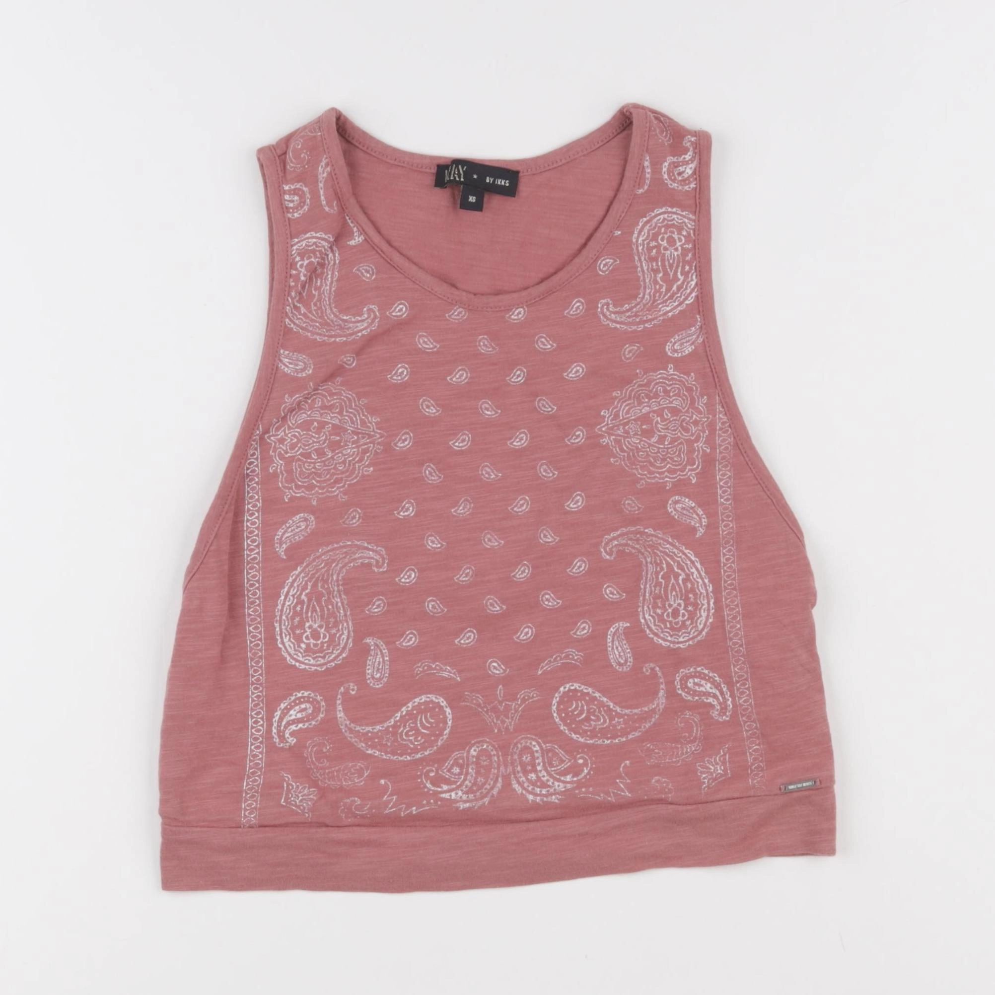 IKKS - débardeur rose - 12 ans