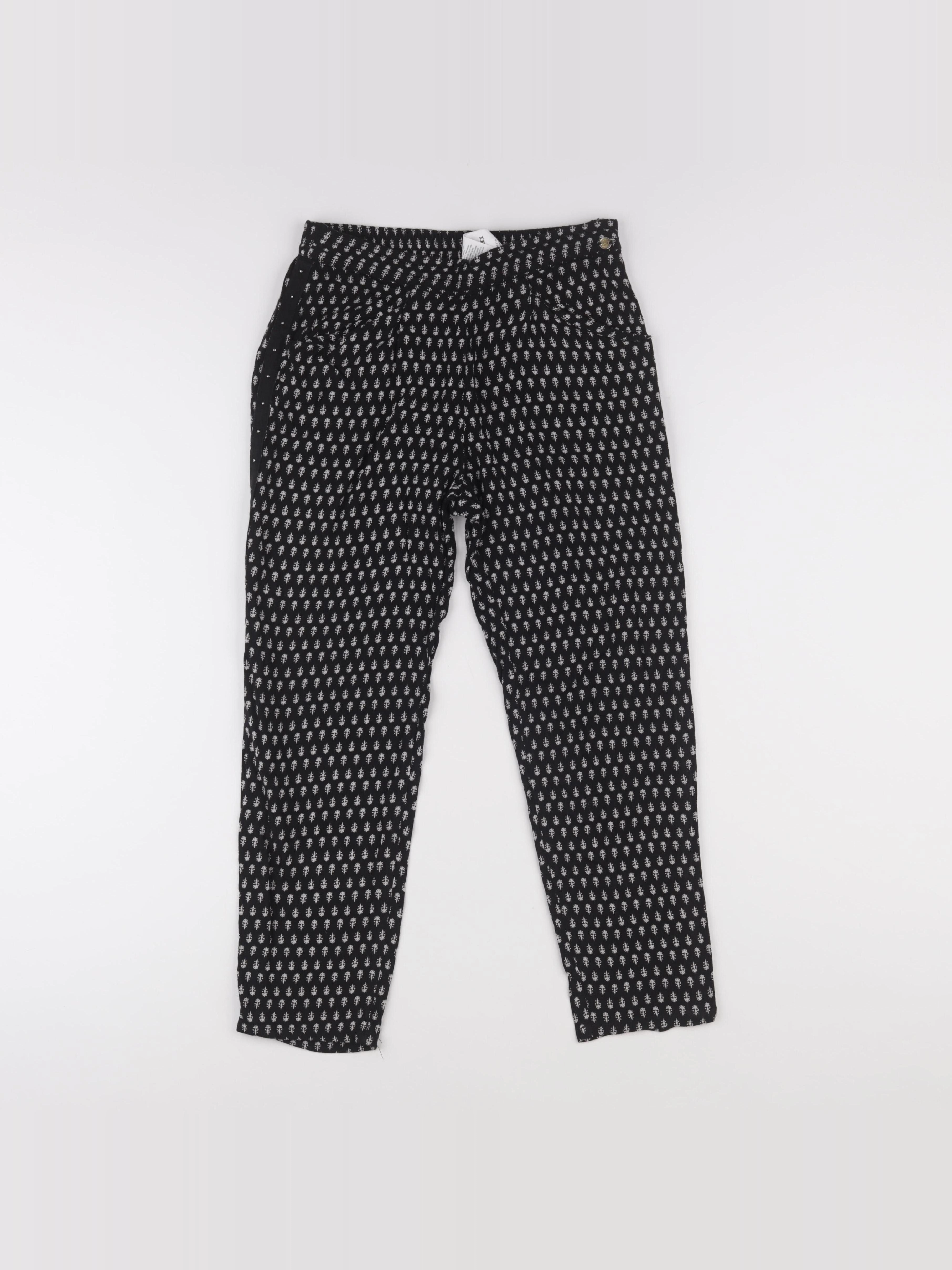 IKKS - sarouel noir - 12 ans
