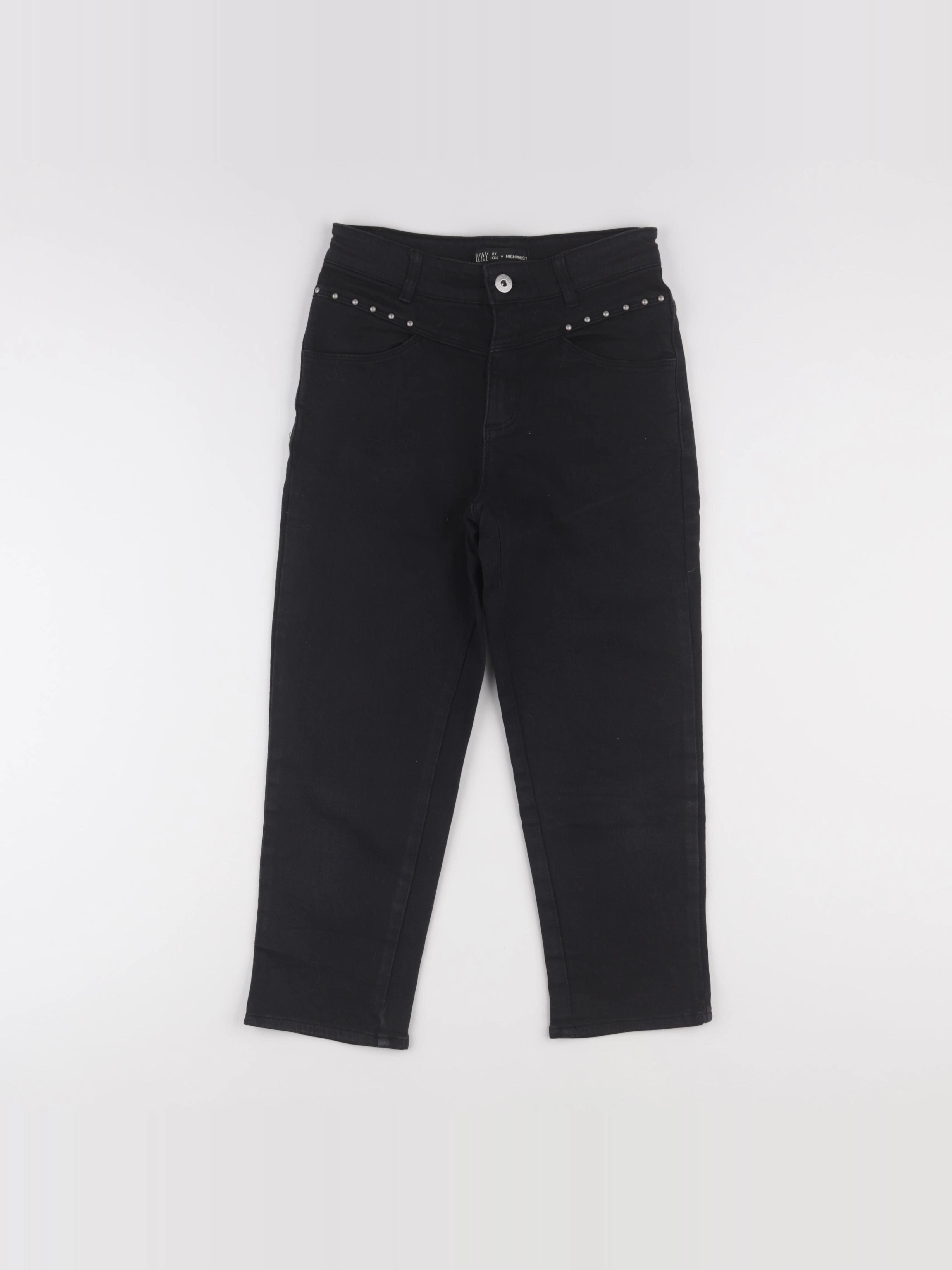 IKKS - jean noir - 10 ans