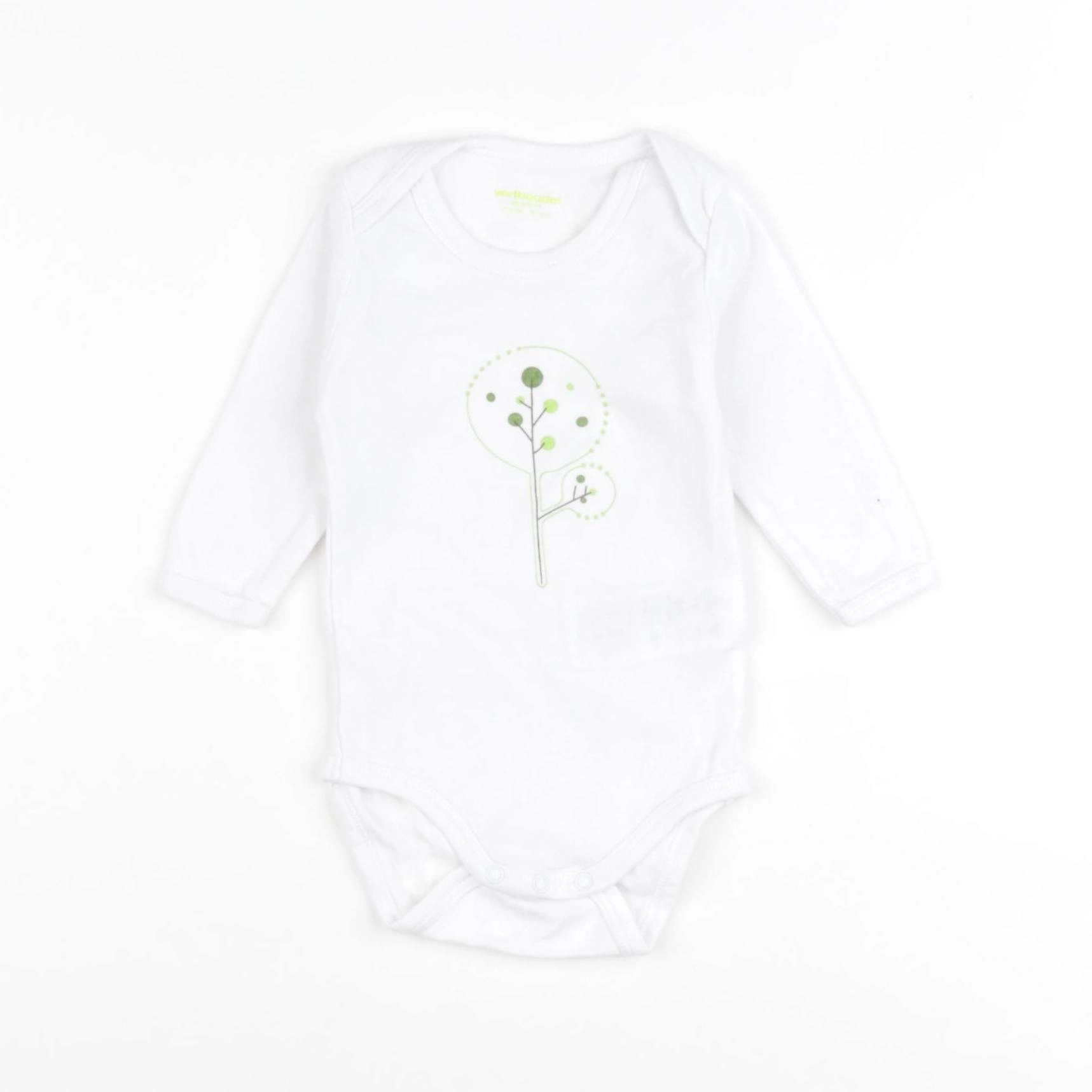Vertbaudet - body blanc - 6 mois