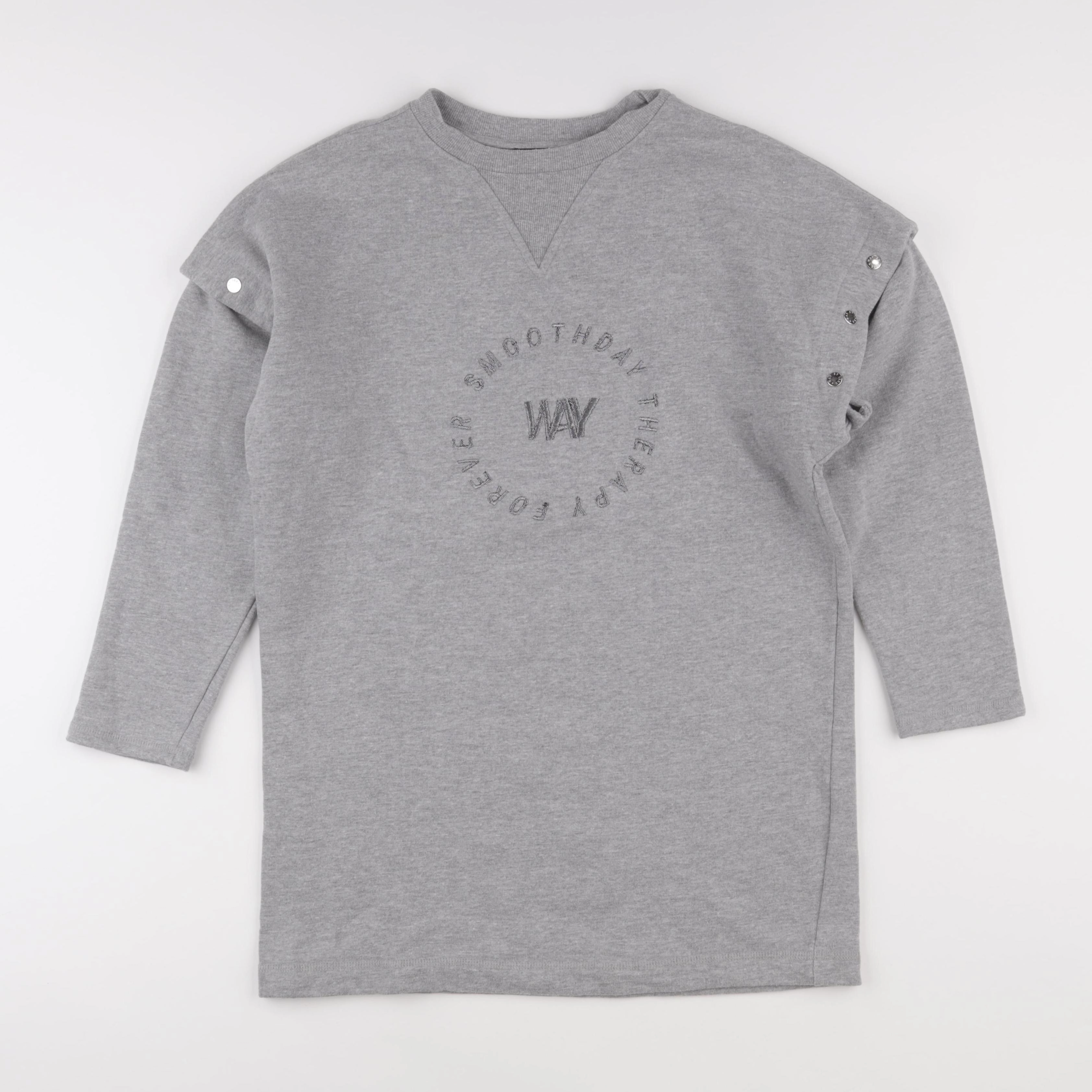 IKKS - robe gris - 12 ans