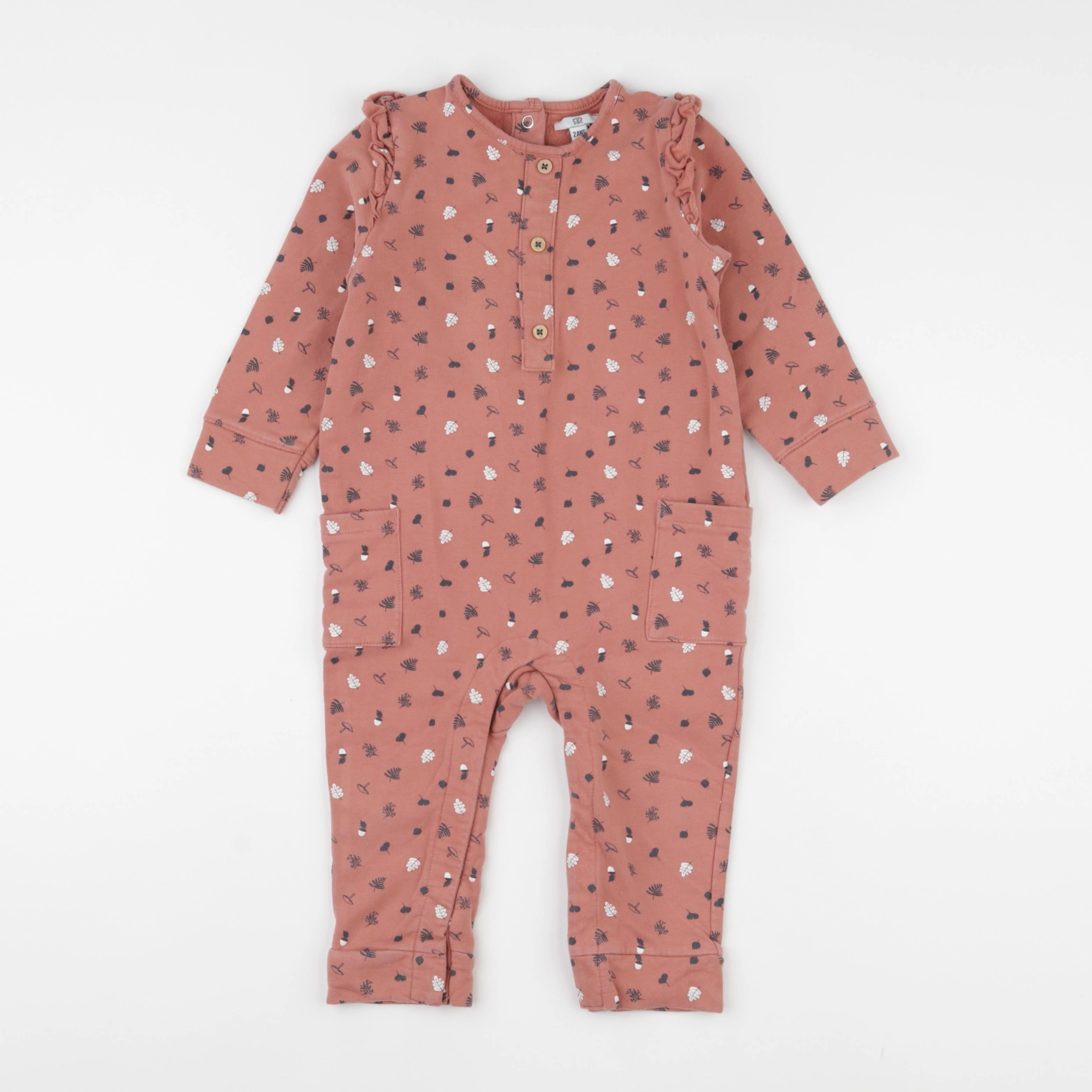 La Redoute - combinaison rose - 2 ans