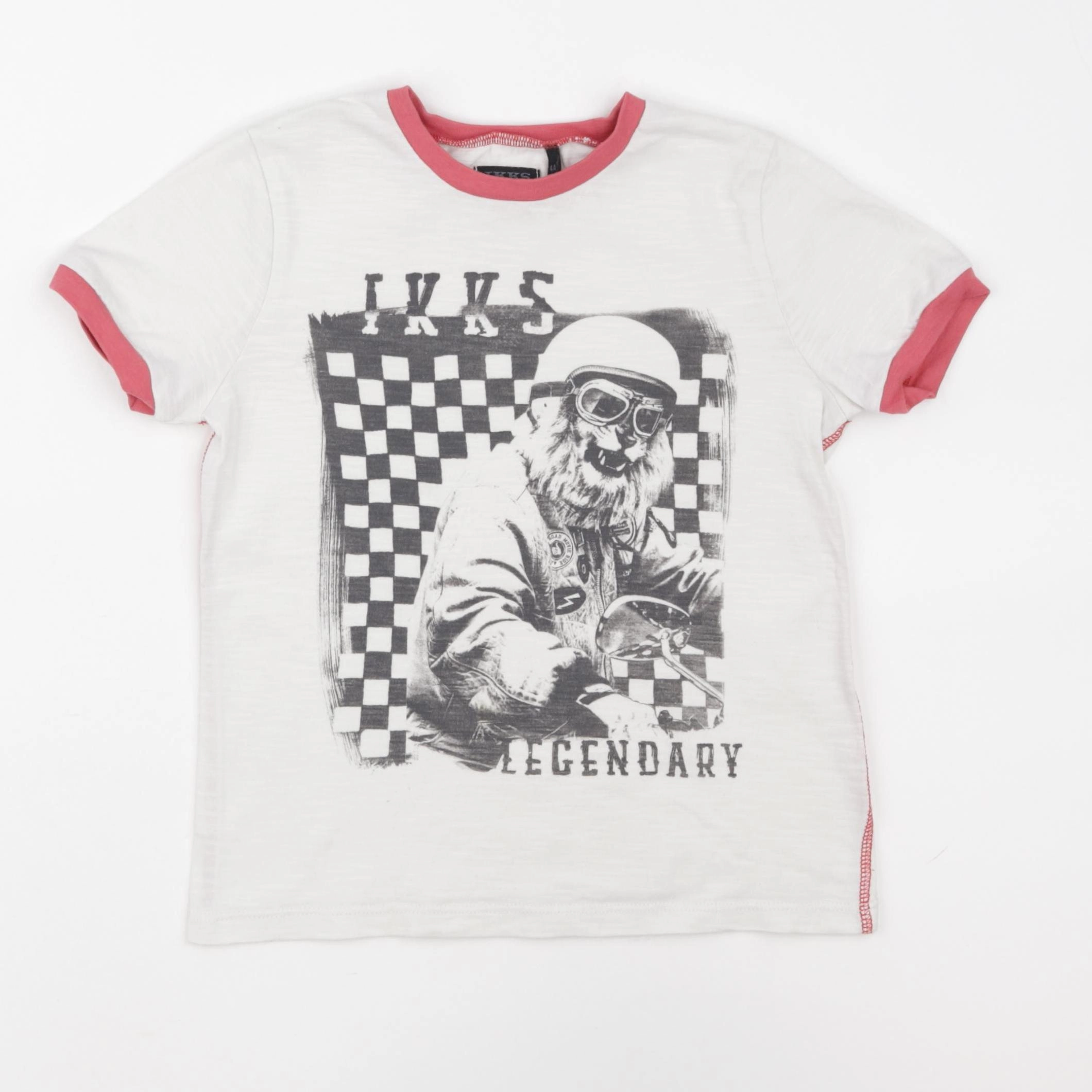 IKKS - tee-shirt beige - 4 ans